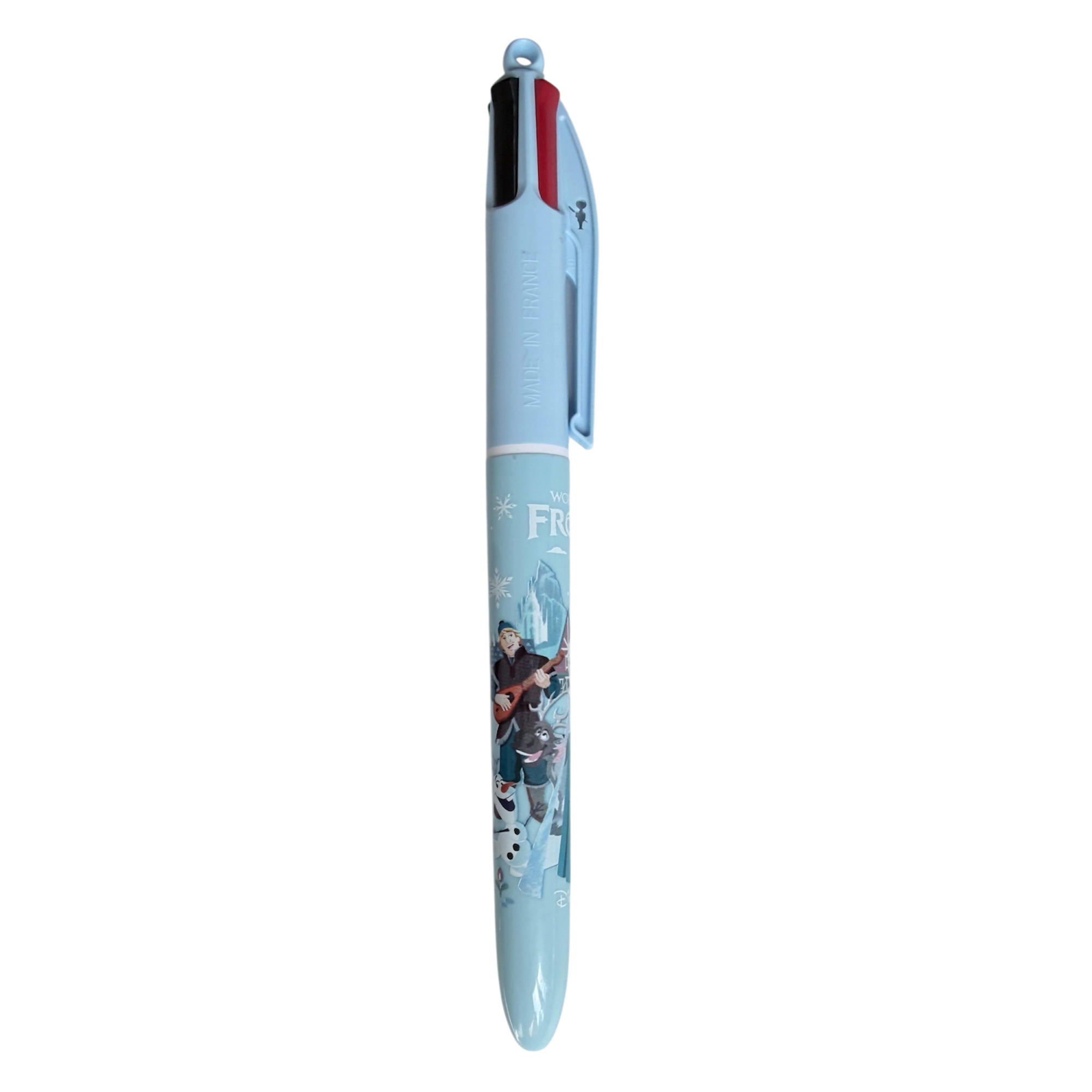 Disney - La reine des neiges : Stylo BIC 4 couleurs "personanges" - disneyland - disneyland paris - disney parks - disney store - shop disney - le palais des goodies