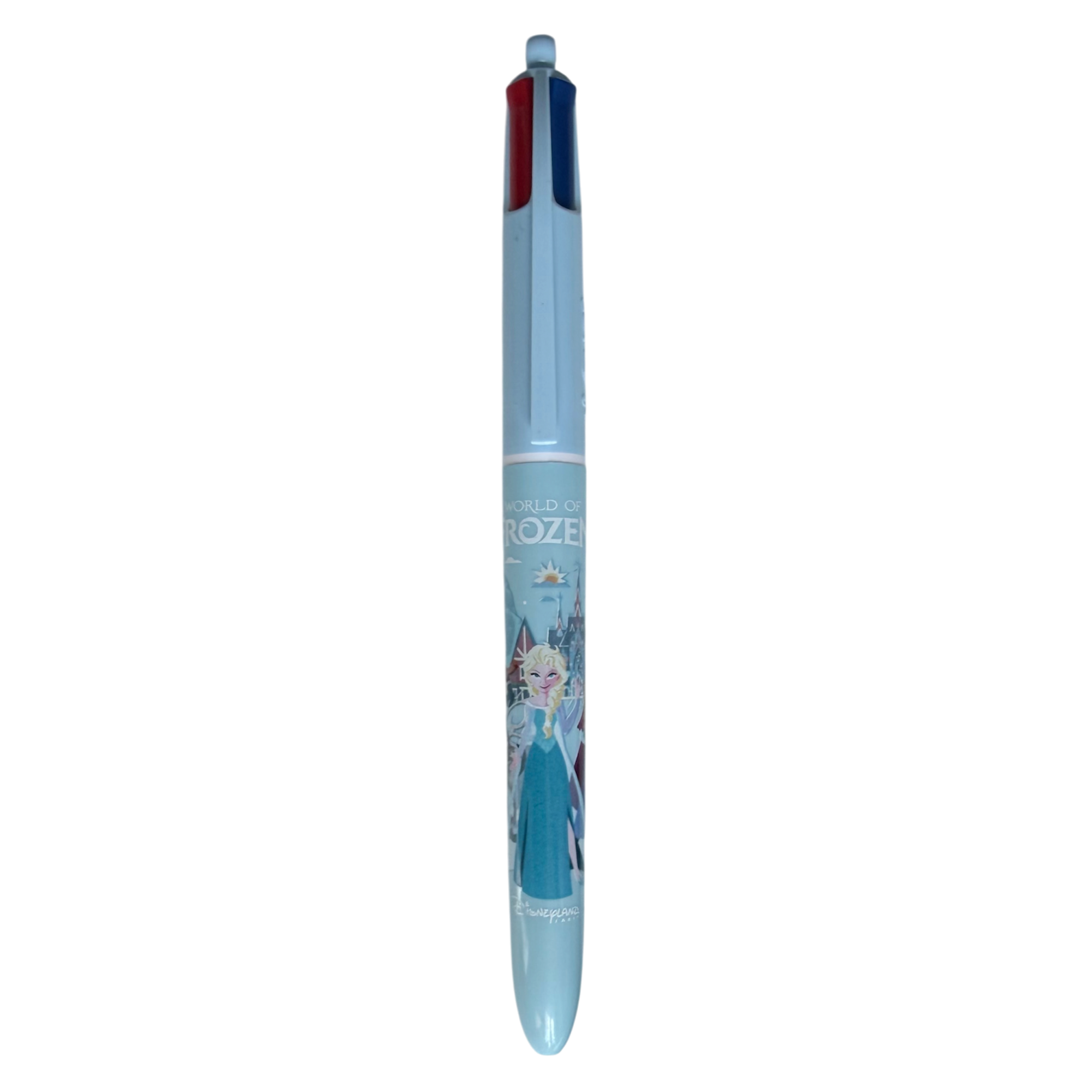 Disney - La reine des neiges : Stylo BIC 4 couleurs "personanges" - disneyland - disneyland paris - disney parks - disney store - shop disney - le palais des goodies
