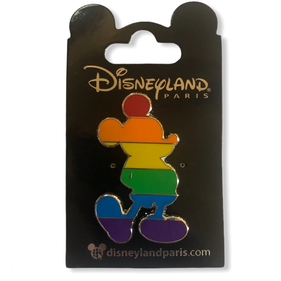 Disney - Pin\'s MK silhouette rainbow OE