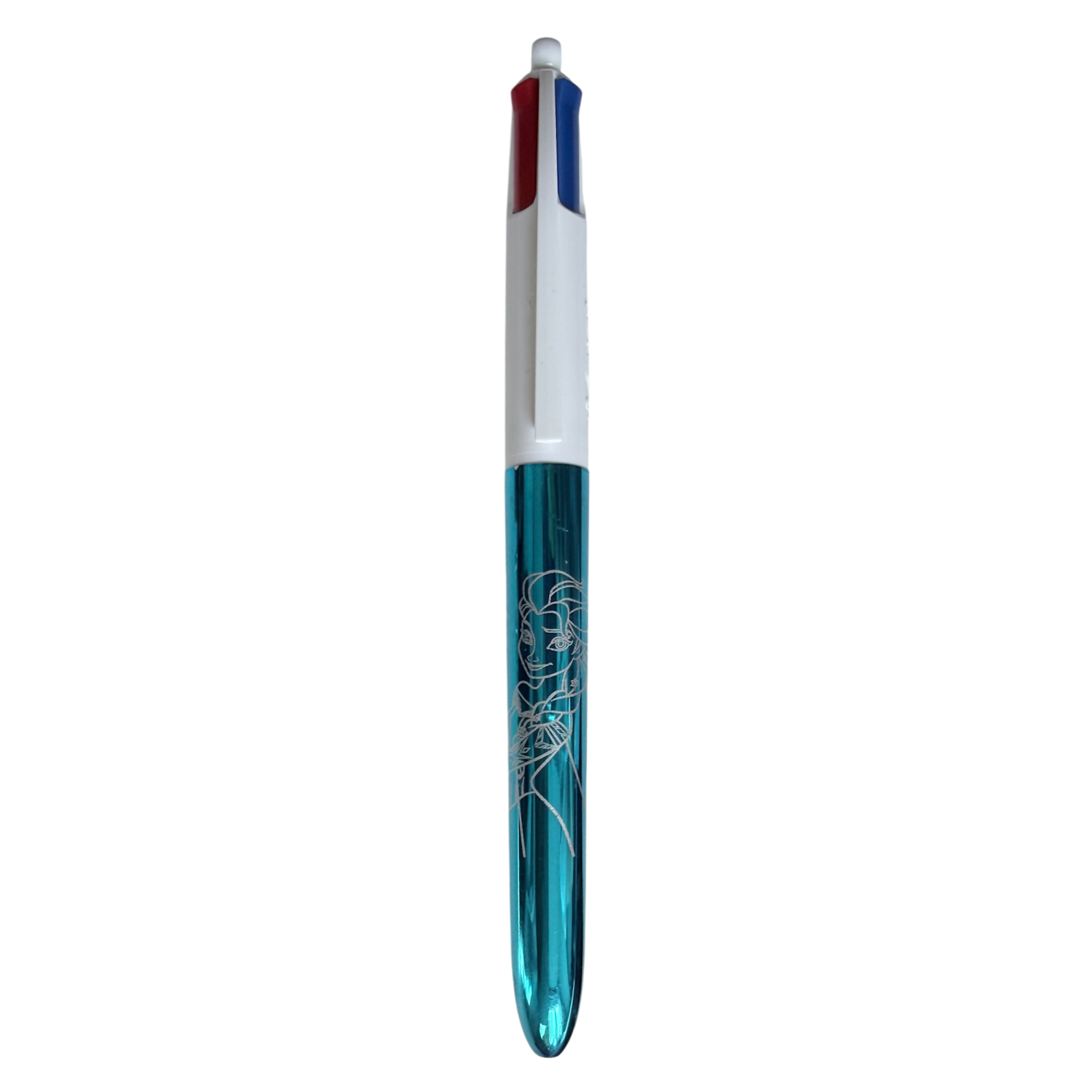 Disney - La reine des neiges : Stylo BIC 4 couleurs "Elsa" - disneyland - disneyland paris - disney parks - disney store - shop disney - le palais des goodies