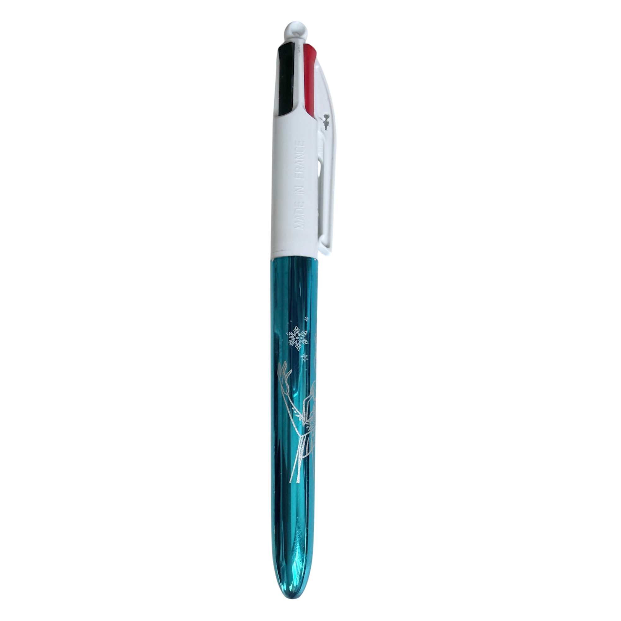 Disney - La reine des neiges : Stylo BIC 4 couleurs "Elsa" - disneyland - disneyland paris - disney parks - disney store - shop disney - le palais des goodies