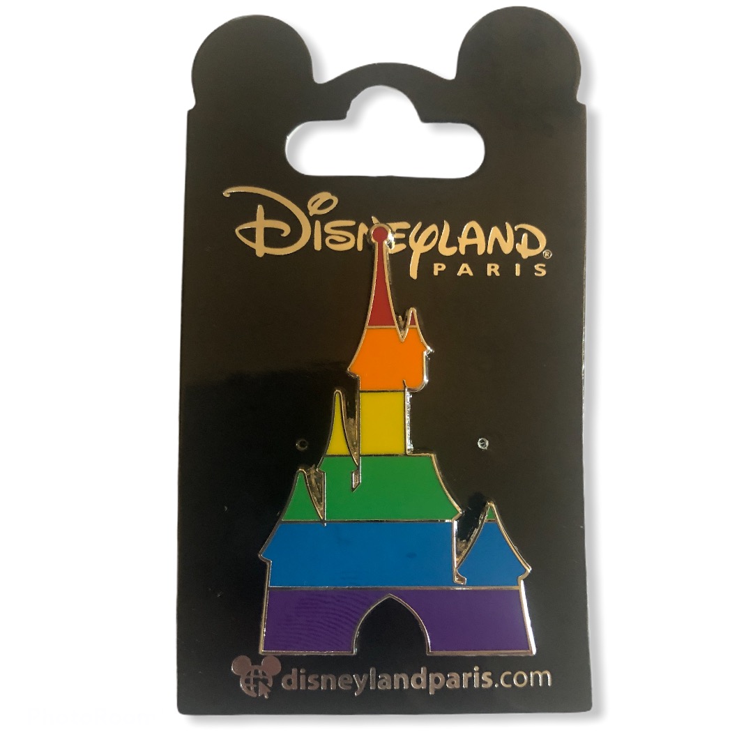 Disney - Pin\'s Château rainbow OE