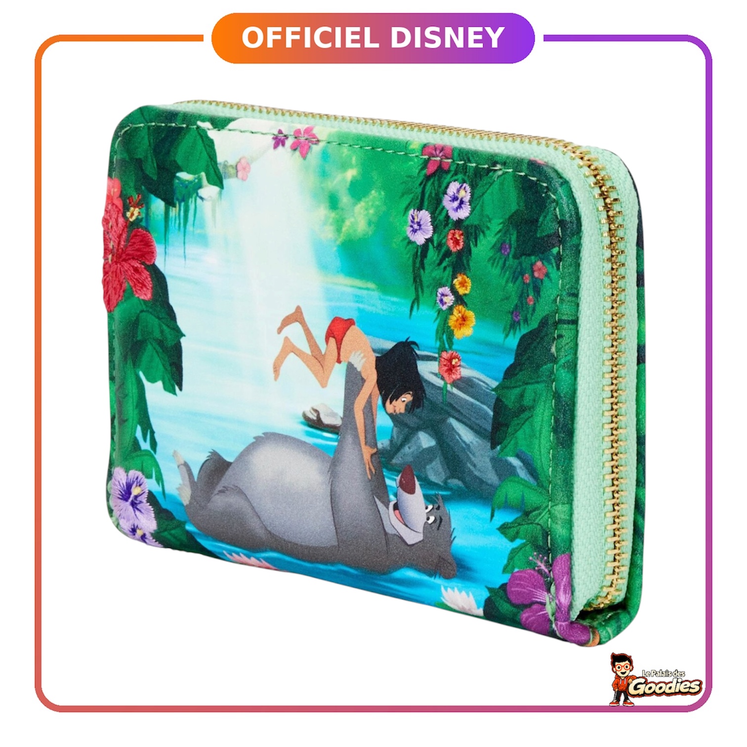Disney - Le Livre de la Jungle : Portefeuille Loungefly "Bare Necessities"