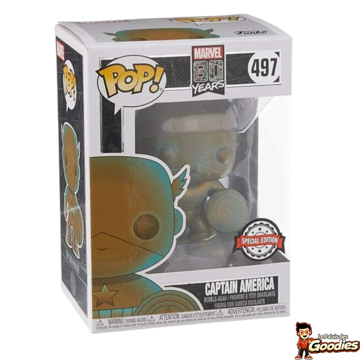 Marvel - Funko Pop N°497 : Captain America