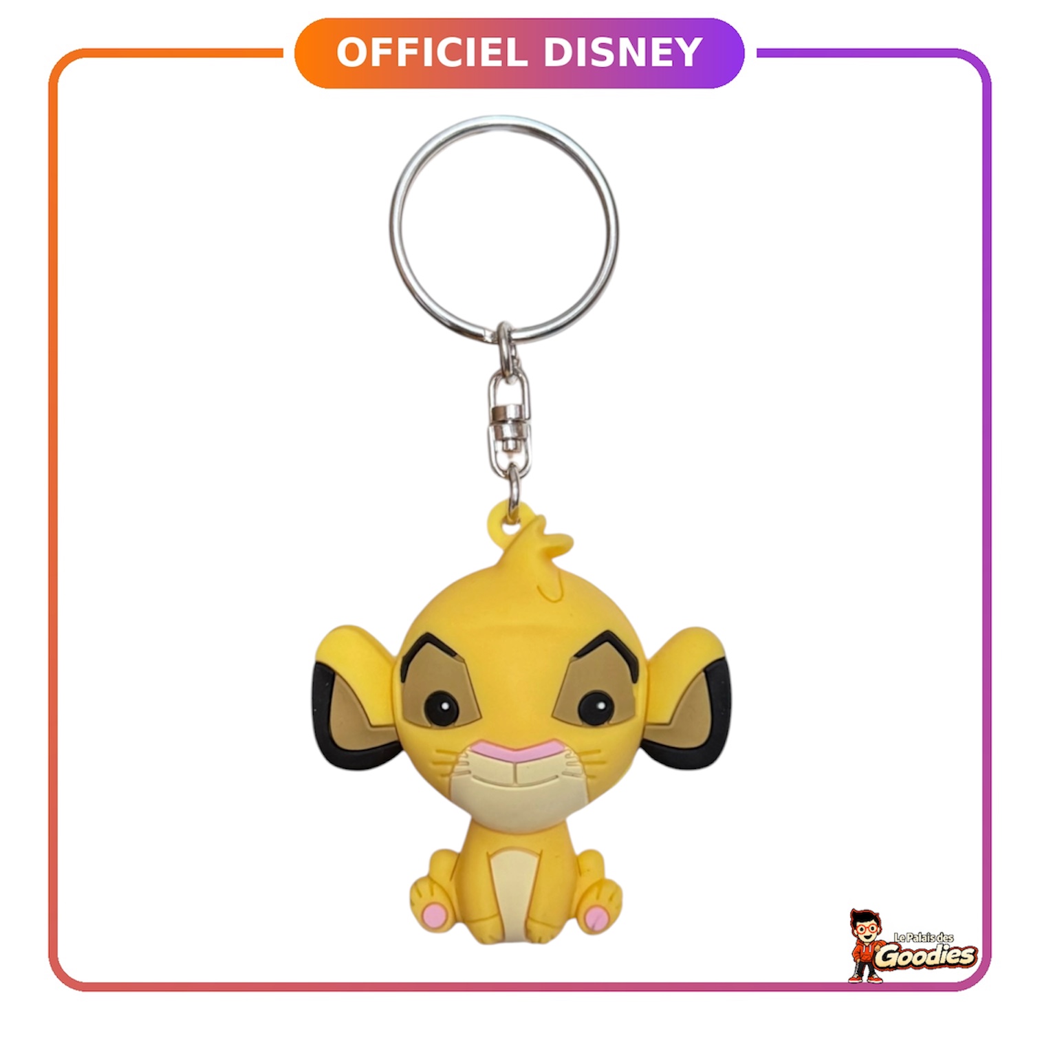 Disney - Le roi Lion : Porte-clé Simba SPVC