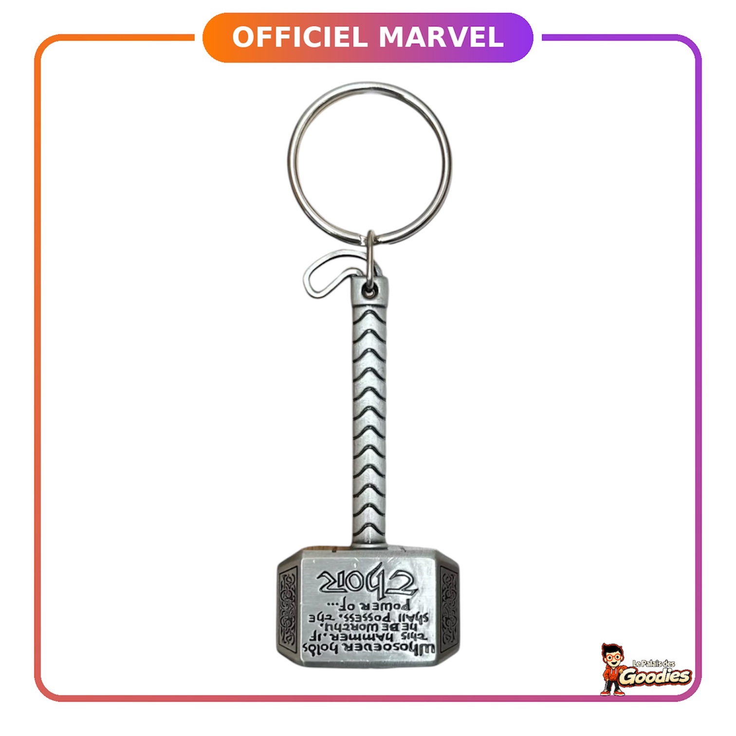 Marvel - Thor : Porte-clé marteau "Mjolnir"
