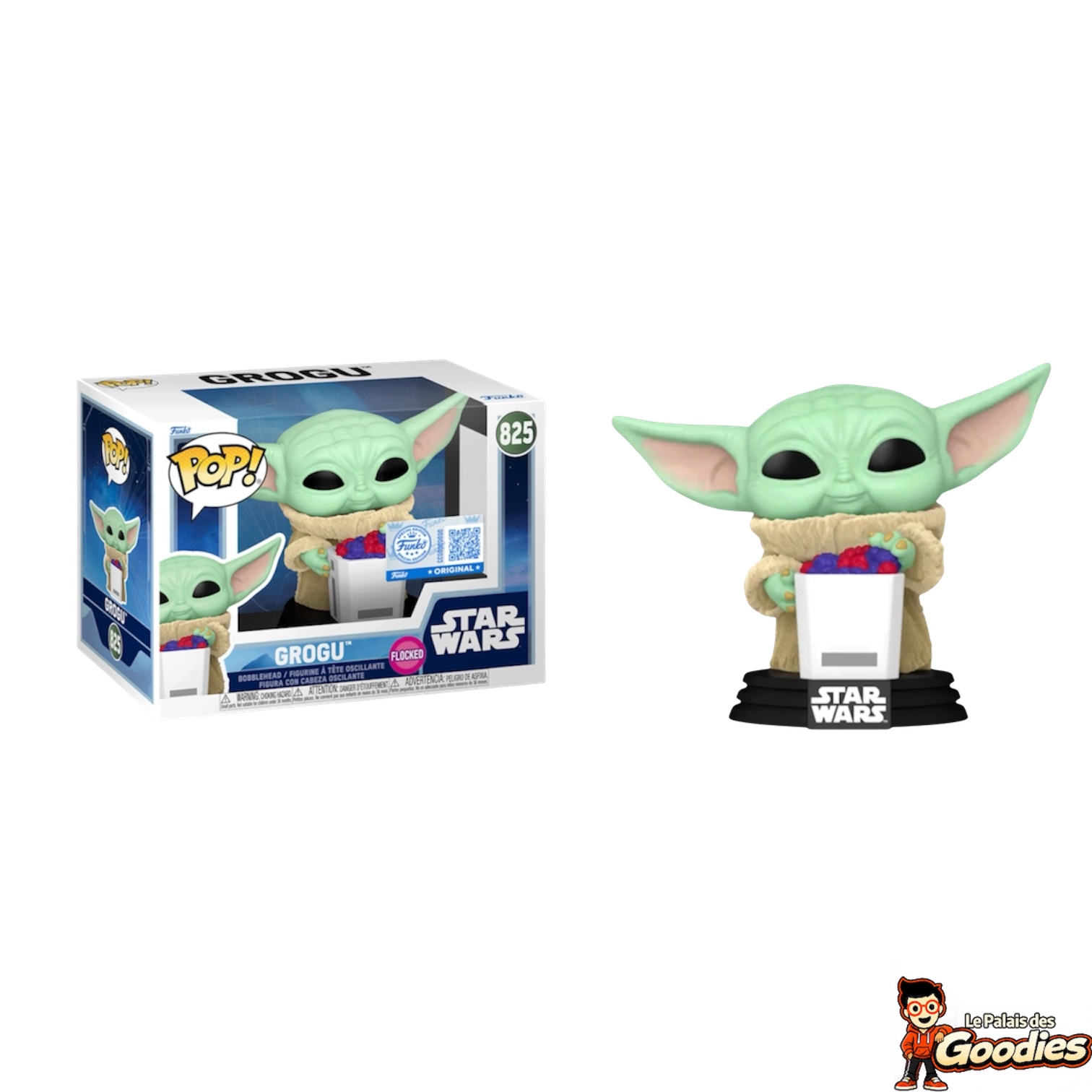 Star Wars - Funko Pop BobbleHead 825 : Figurine Grogu
