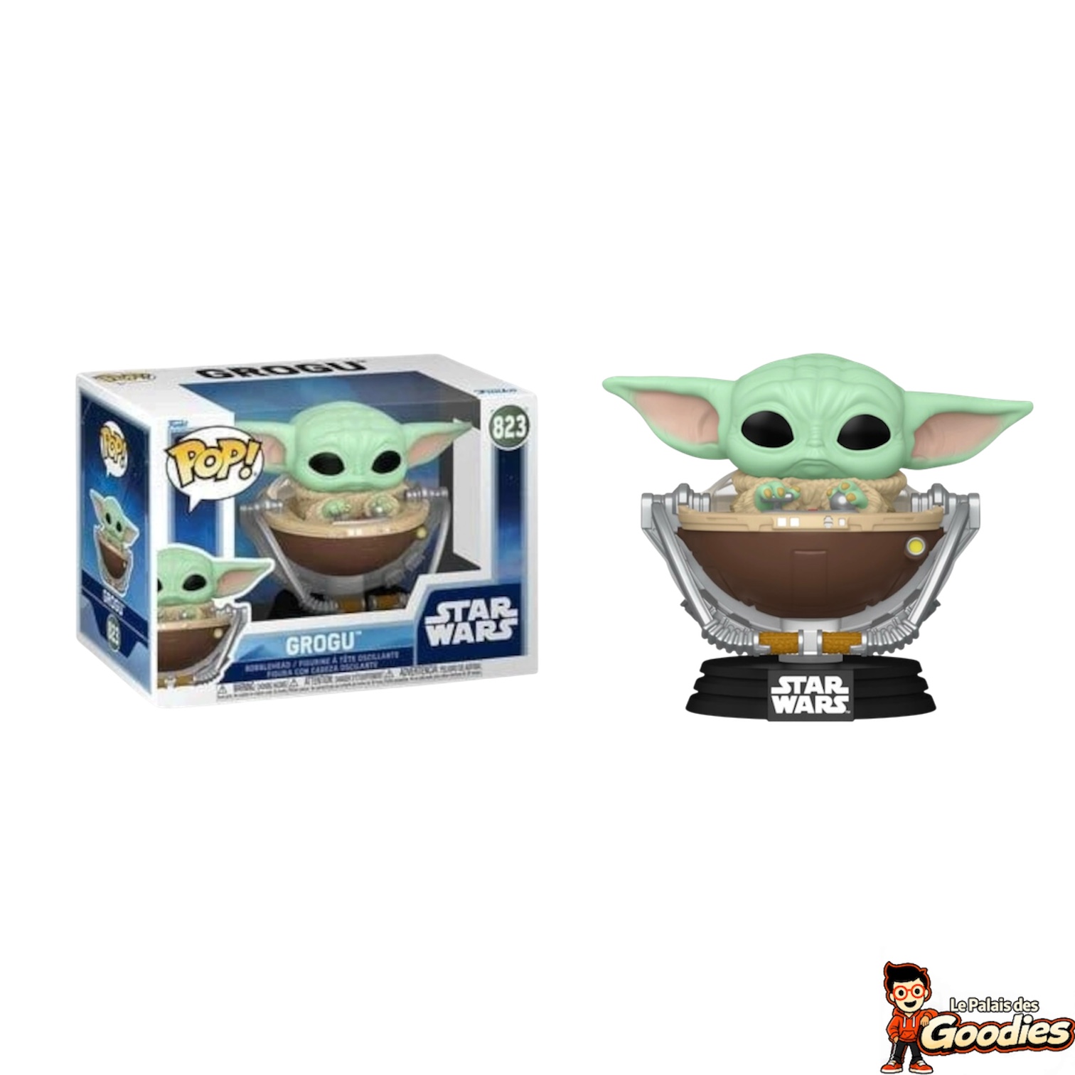 Star Wars - Funko Pop BobbleHead 823 : Figurine Grogu