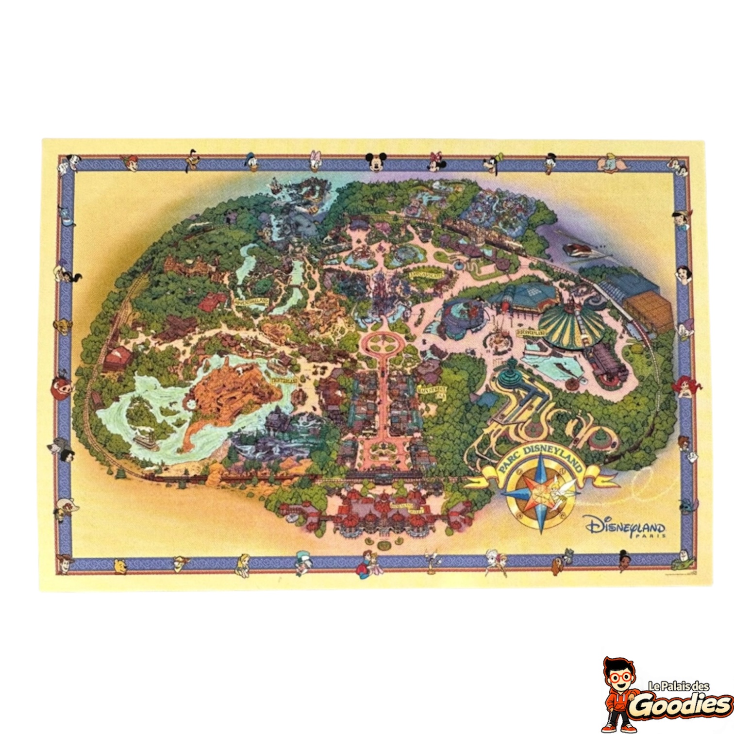 Disney - Fun Map Disneyland Paris 2023