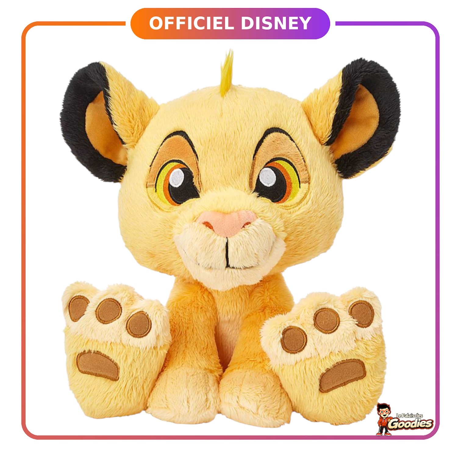 Disney - Le roi lion : Peluche Simba Big Feet