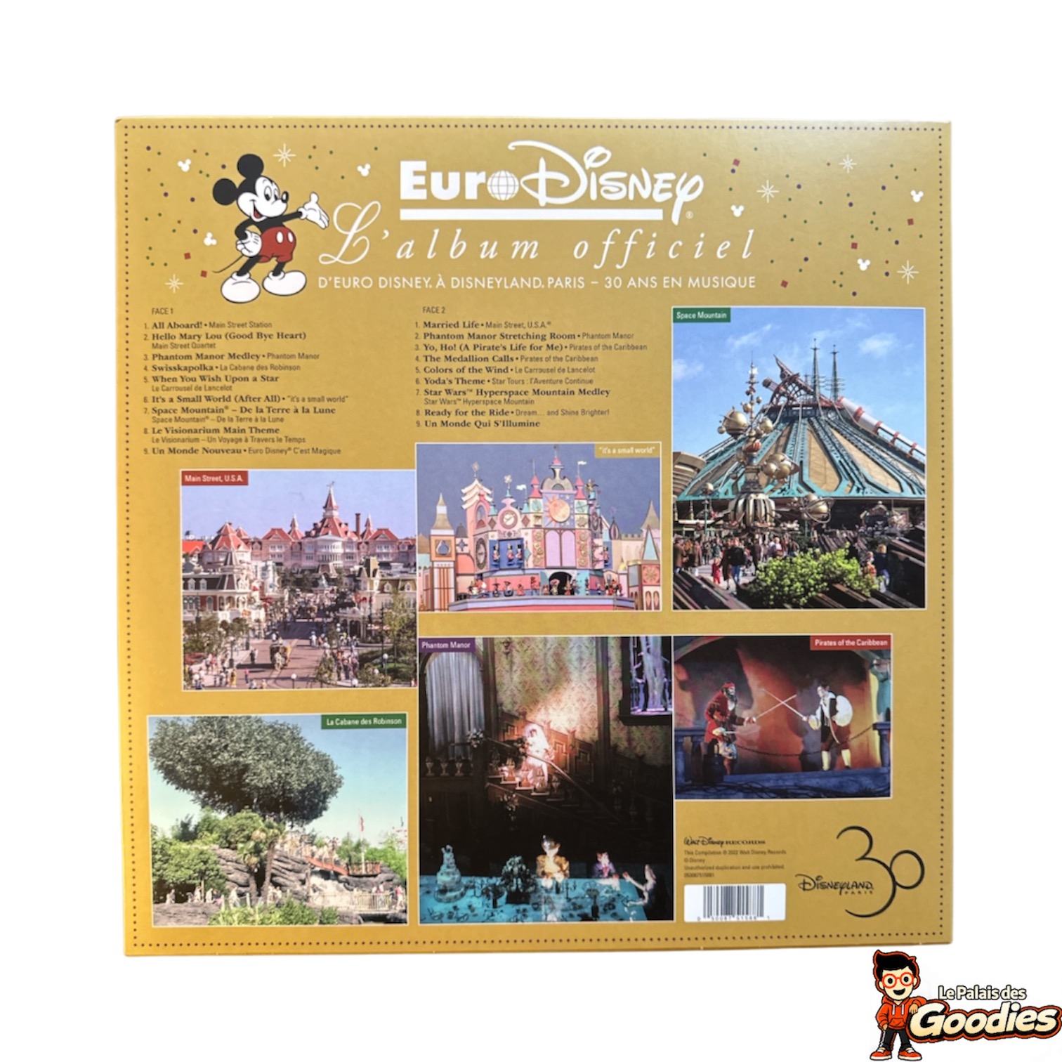 Disney - Disque Vinyle : Lalbum Officiel