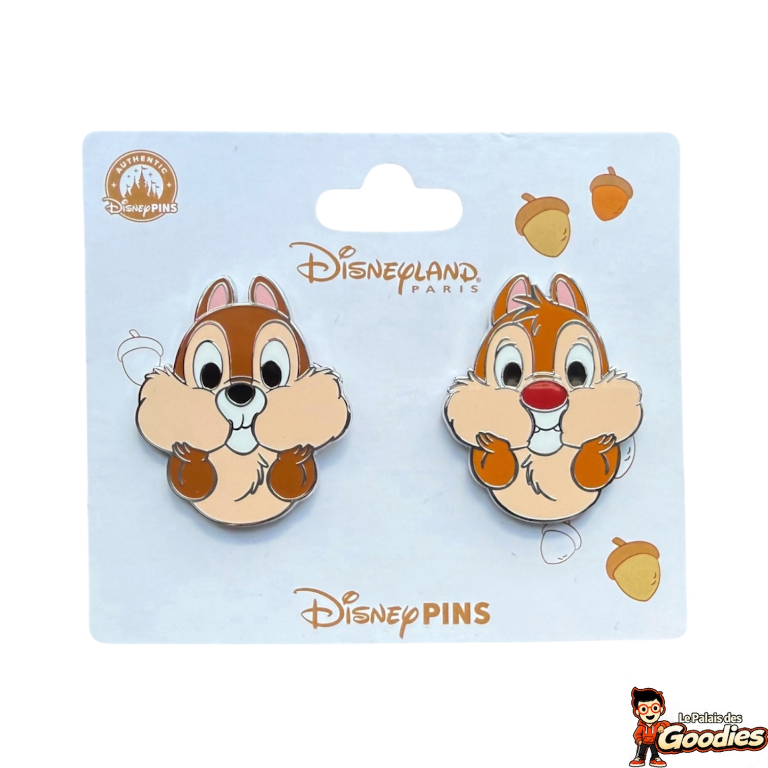 Disney - Tic et Tac : Lot de 2 pins