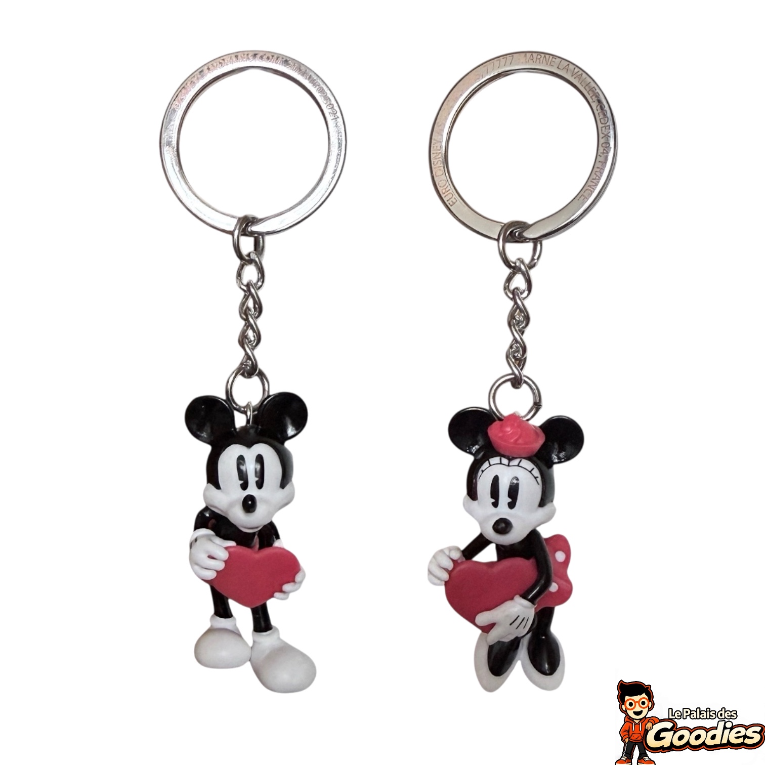 Disney - Mickey Mouse : Porte-clé Mickey et Minnie