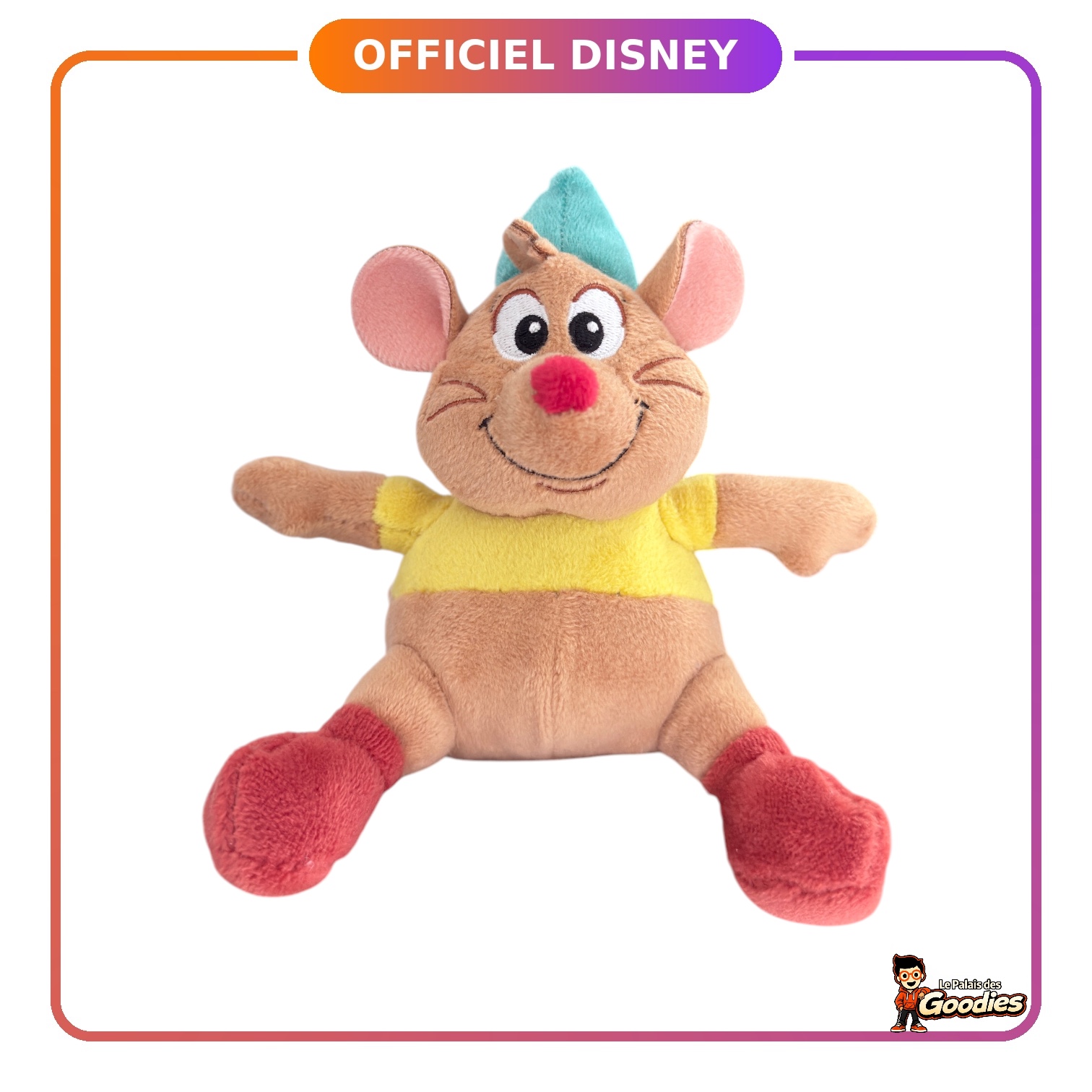 Disney - Cendrillon : Peluche aimantée Gus