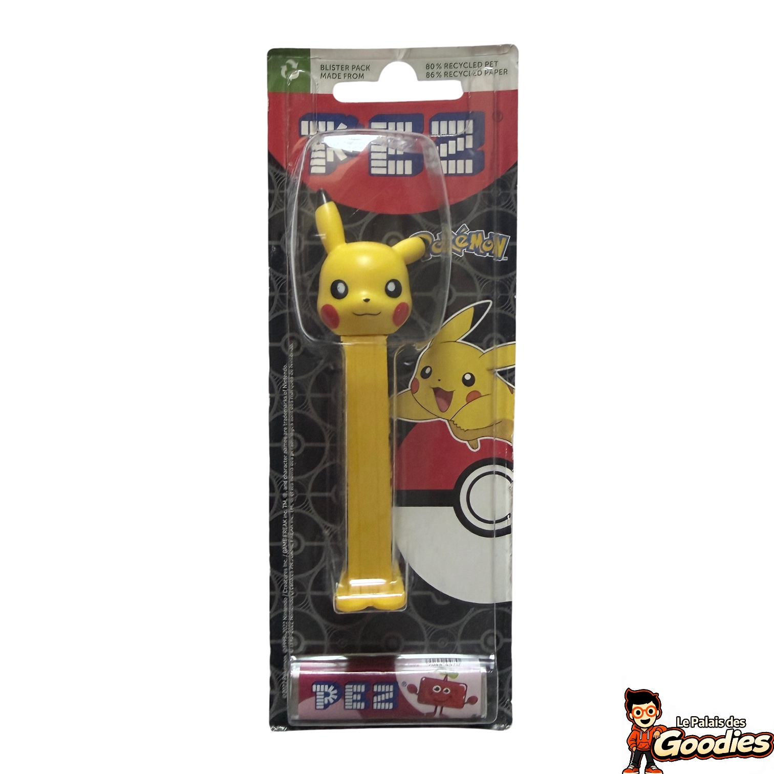 PEZ - Pokémon : Distributeur Pikachu   Bonbon aux fruits