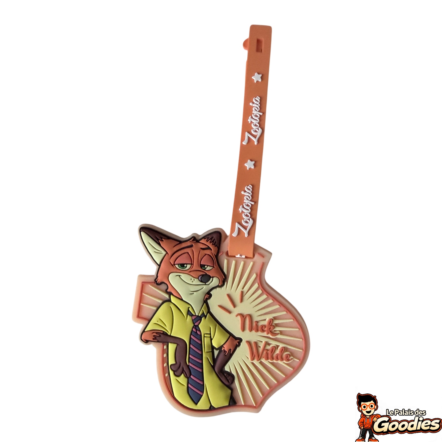 Disney - Zootopie : Etiquette à bagage Nick Wilde
