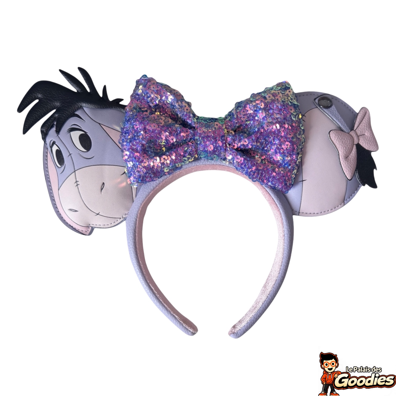 Disney - Winnie lOurson : Serre-tête bourriquet pailleté sequins