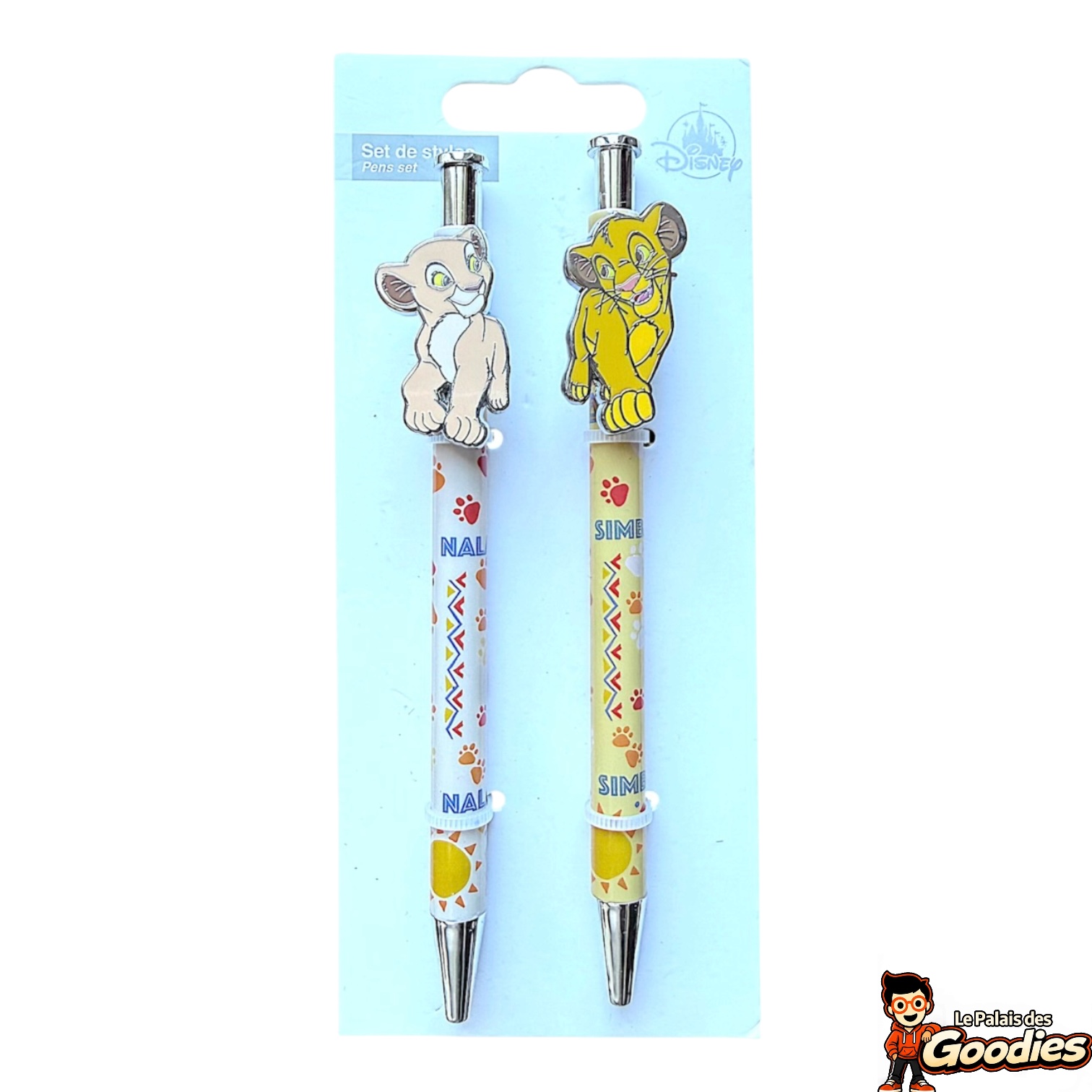 Disney - Le roi lion : Set de 2 stylos personnages