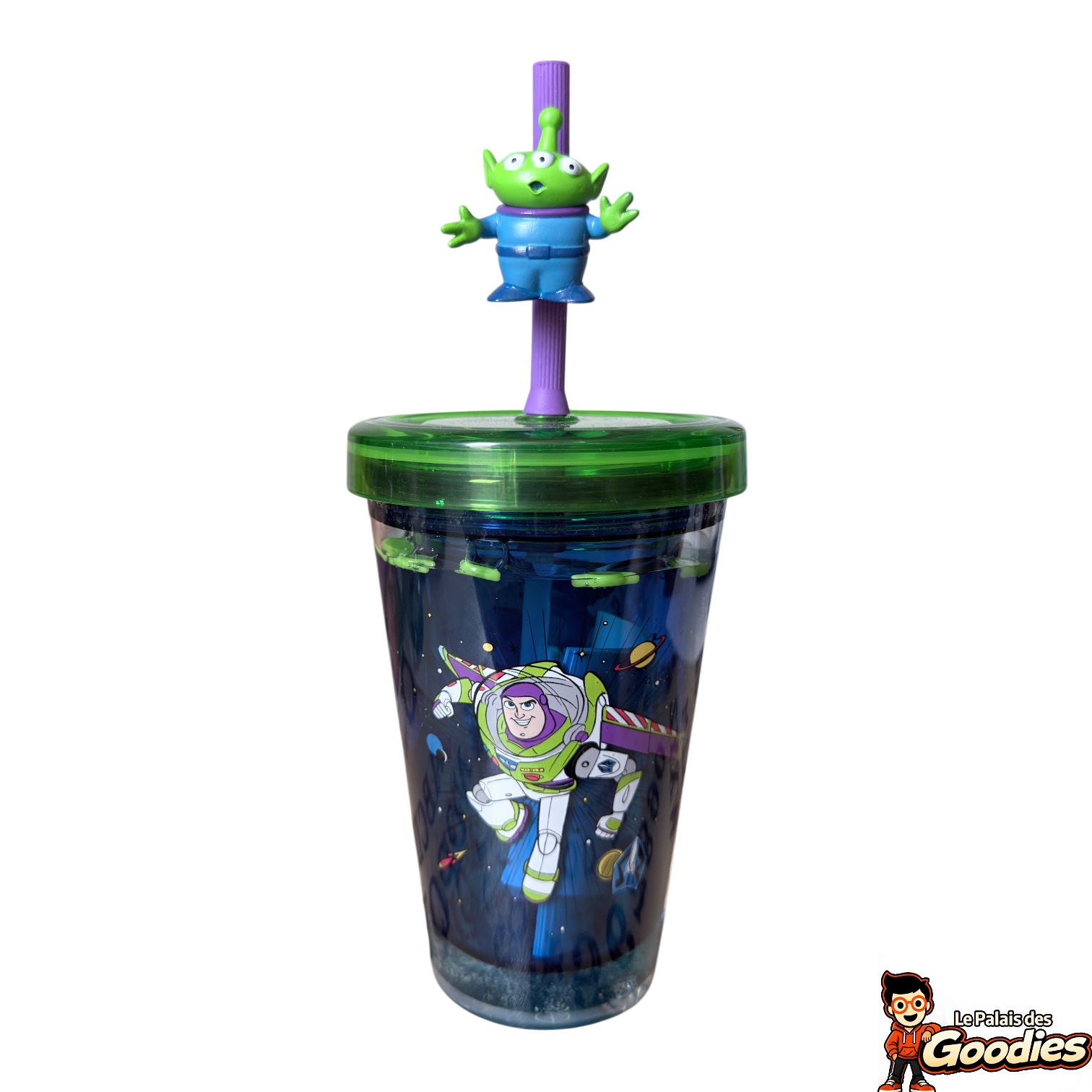 Disney/Pixar - Toy Story : Gobelet à paille Alien à paillettes