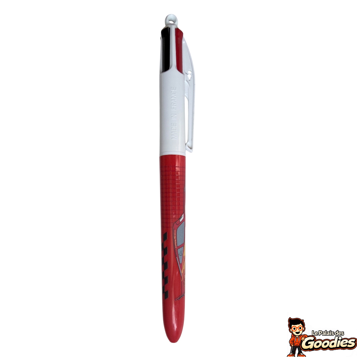 Disney/Pixar - Cars : Stylo BIC 4 couleurs Flash McQueen