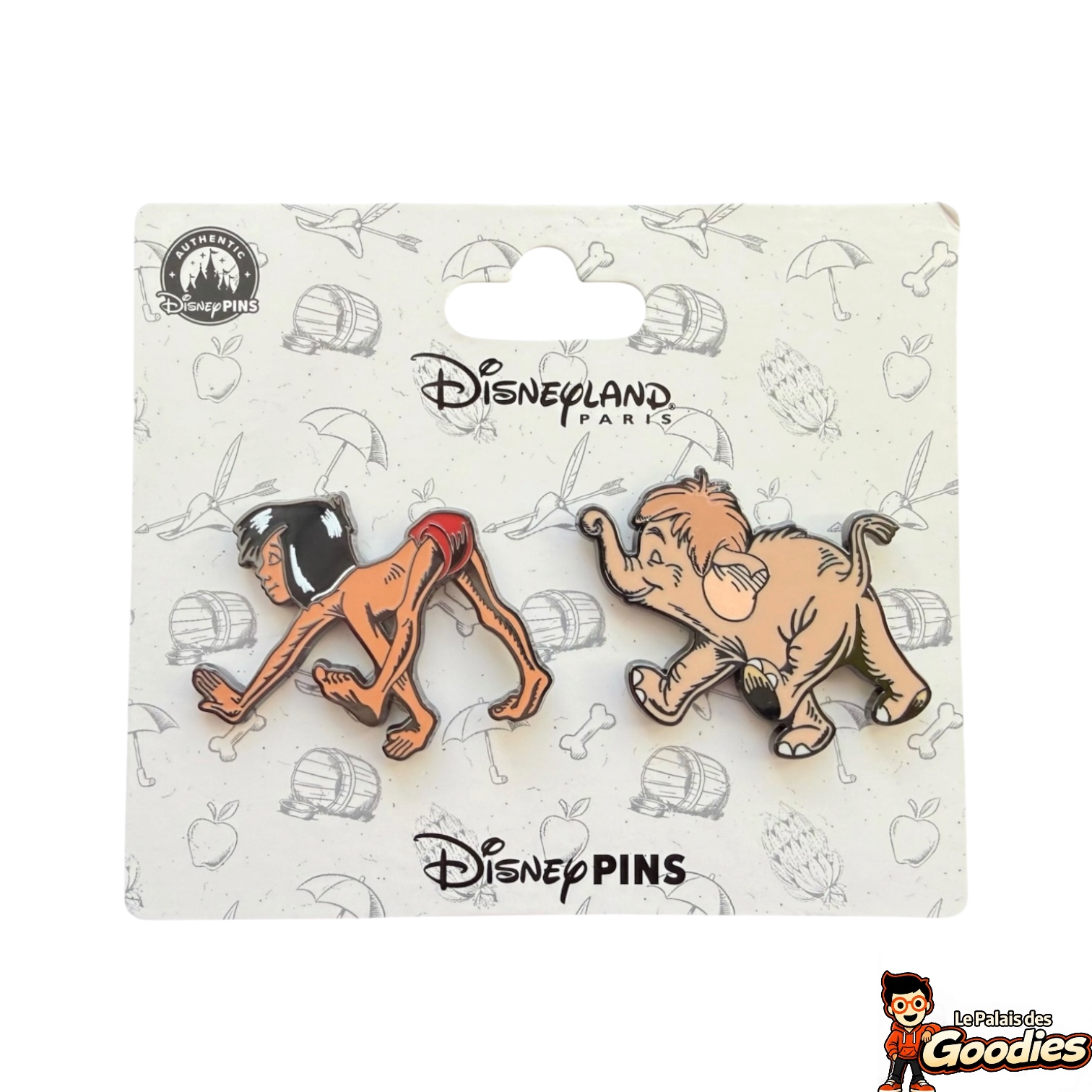Disney - Le livre de la jungle : Set de 2 pins OE