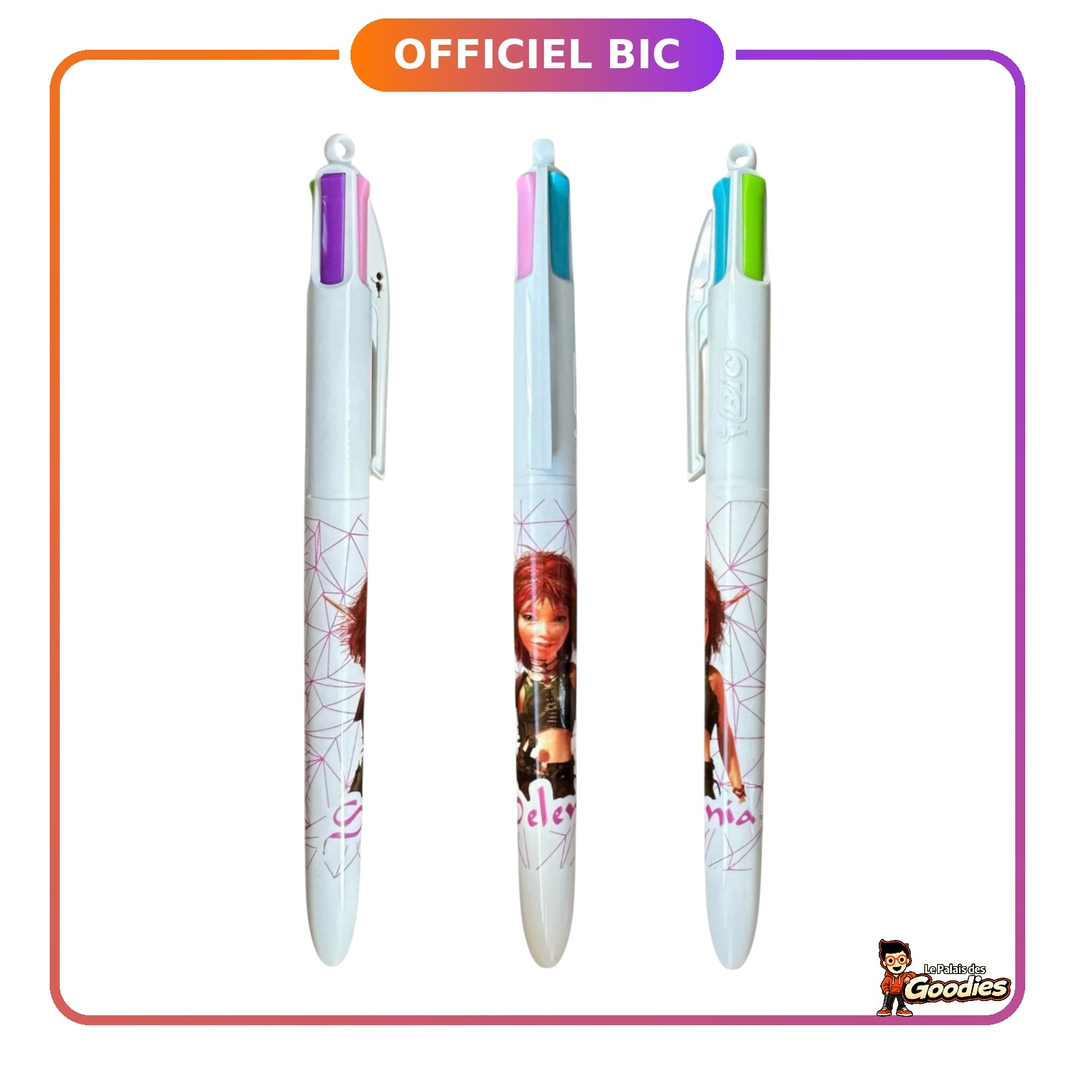 Arthur et les Minimoys - Stylo BIC 4 couleurs "Selenia"