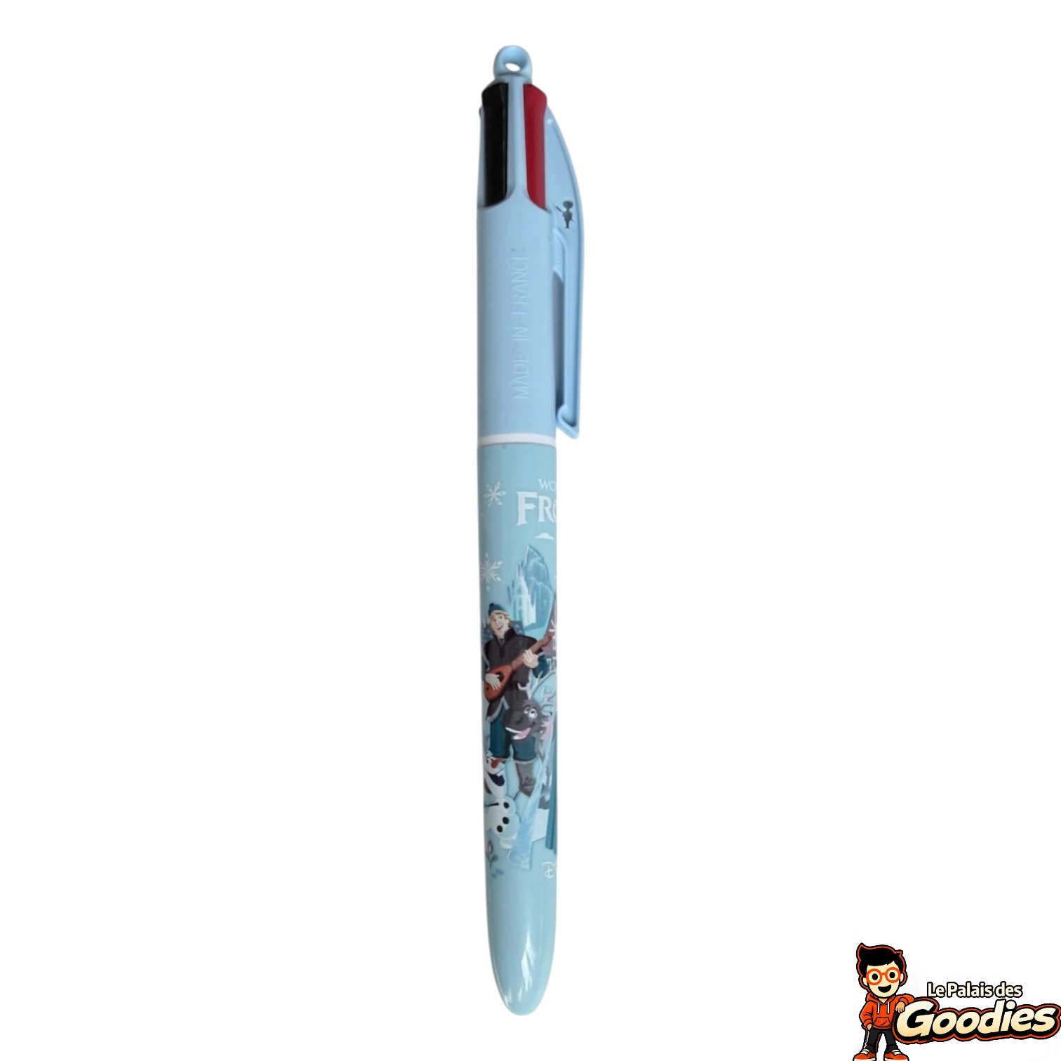 Disney - La reine des neiges : Stylo BIC 4 couleurs "Elsa"