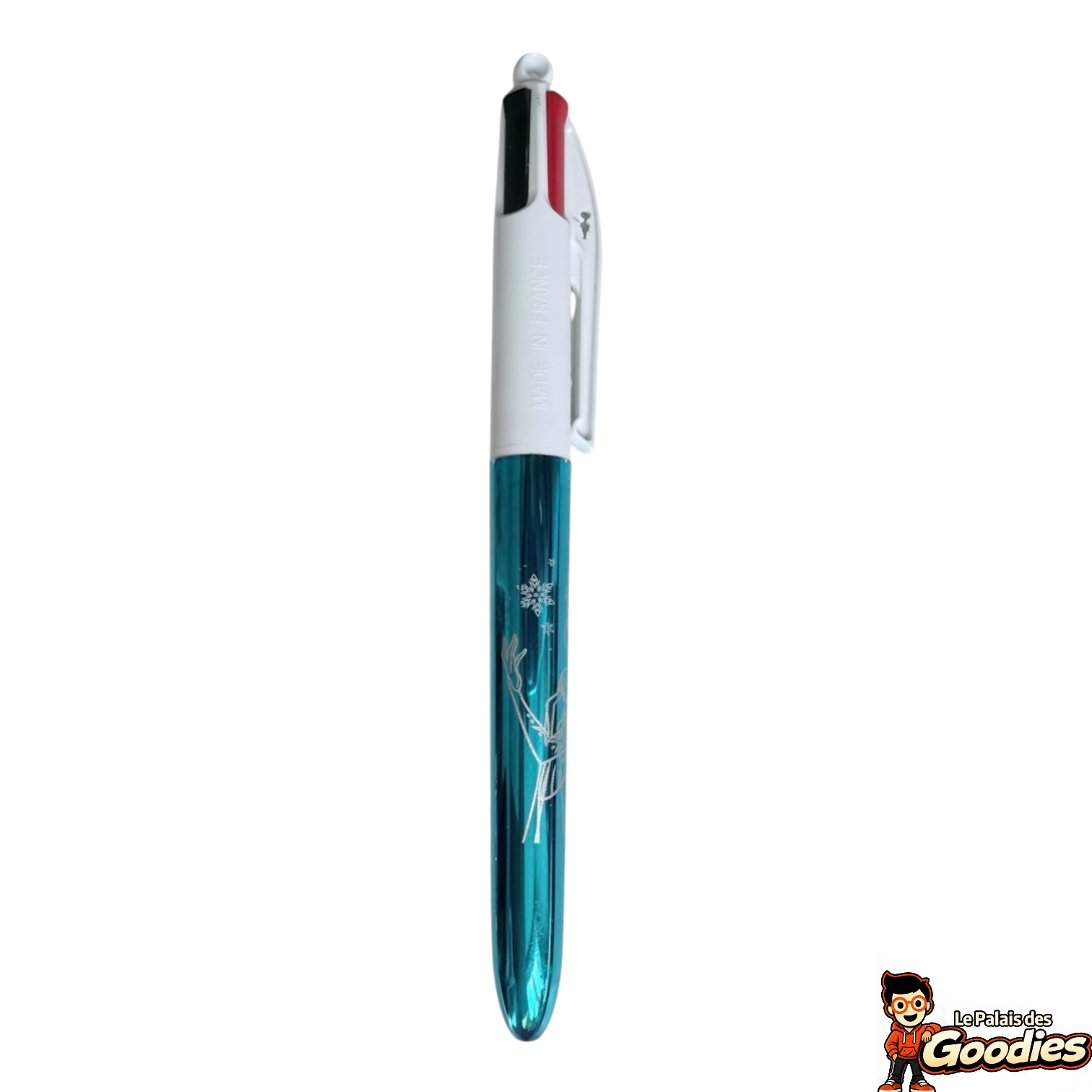 Disney - La reine des neiges : Stylo BIC 4 couleurs "Elsa"
