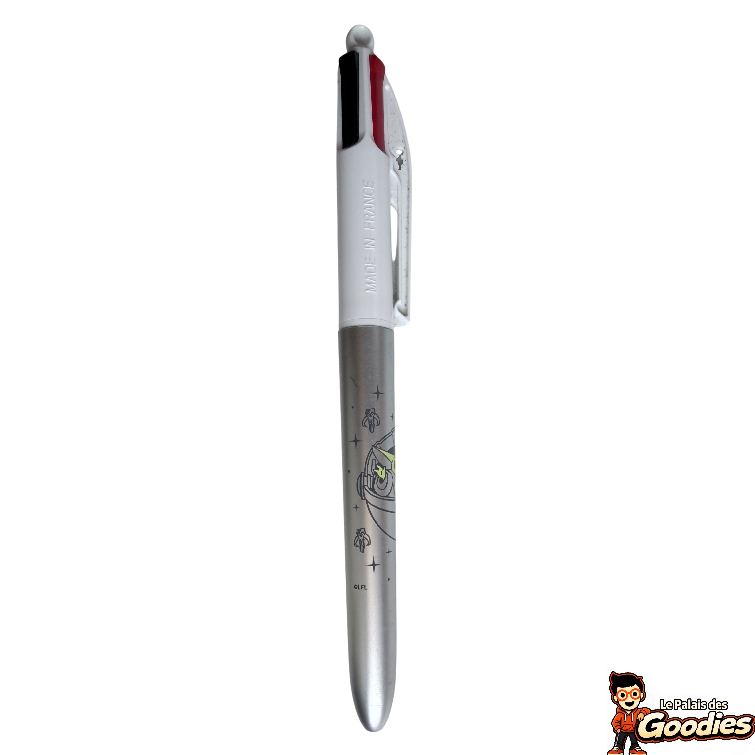 Star Wars - The mandalorian : Stylo BIC 4 couleurs