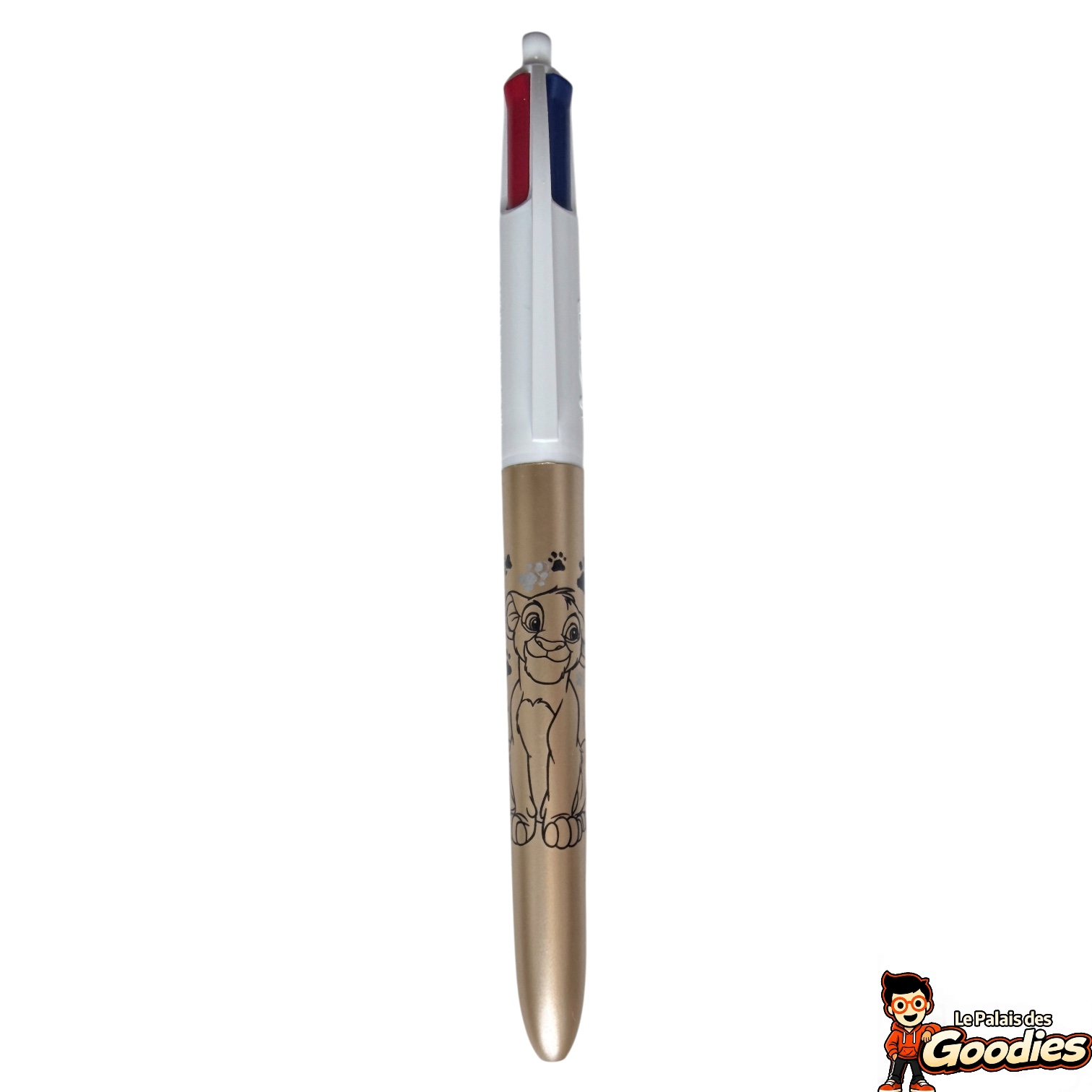 Disney - Le Roi Lion : Stylo BIC 4 couleurs "Simba"