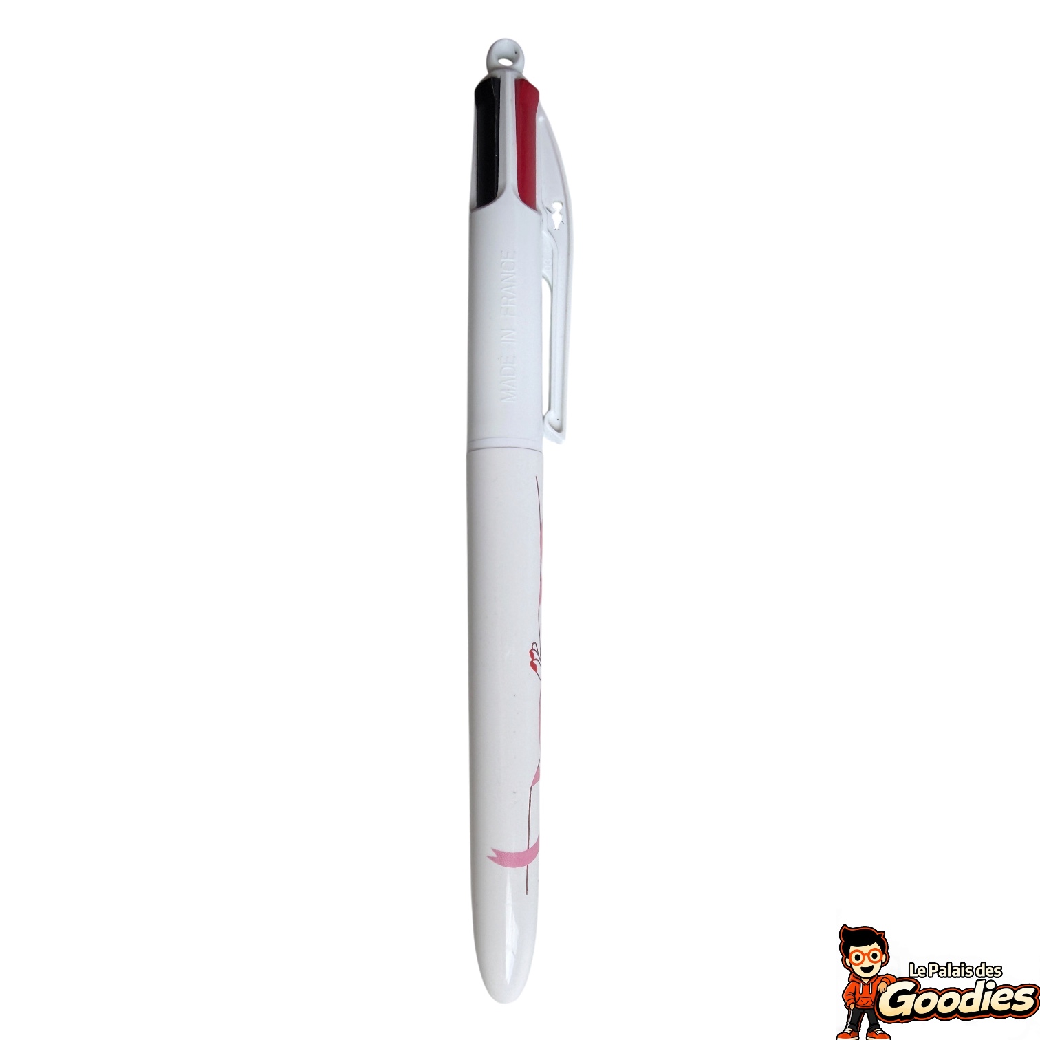 Octobre Rose : Stylo BIC 4 couleurs ruban rose