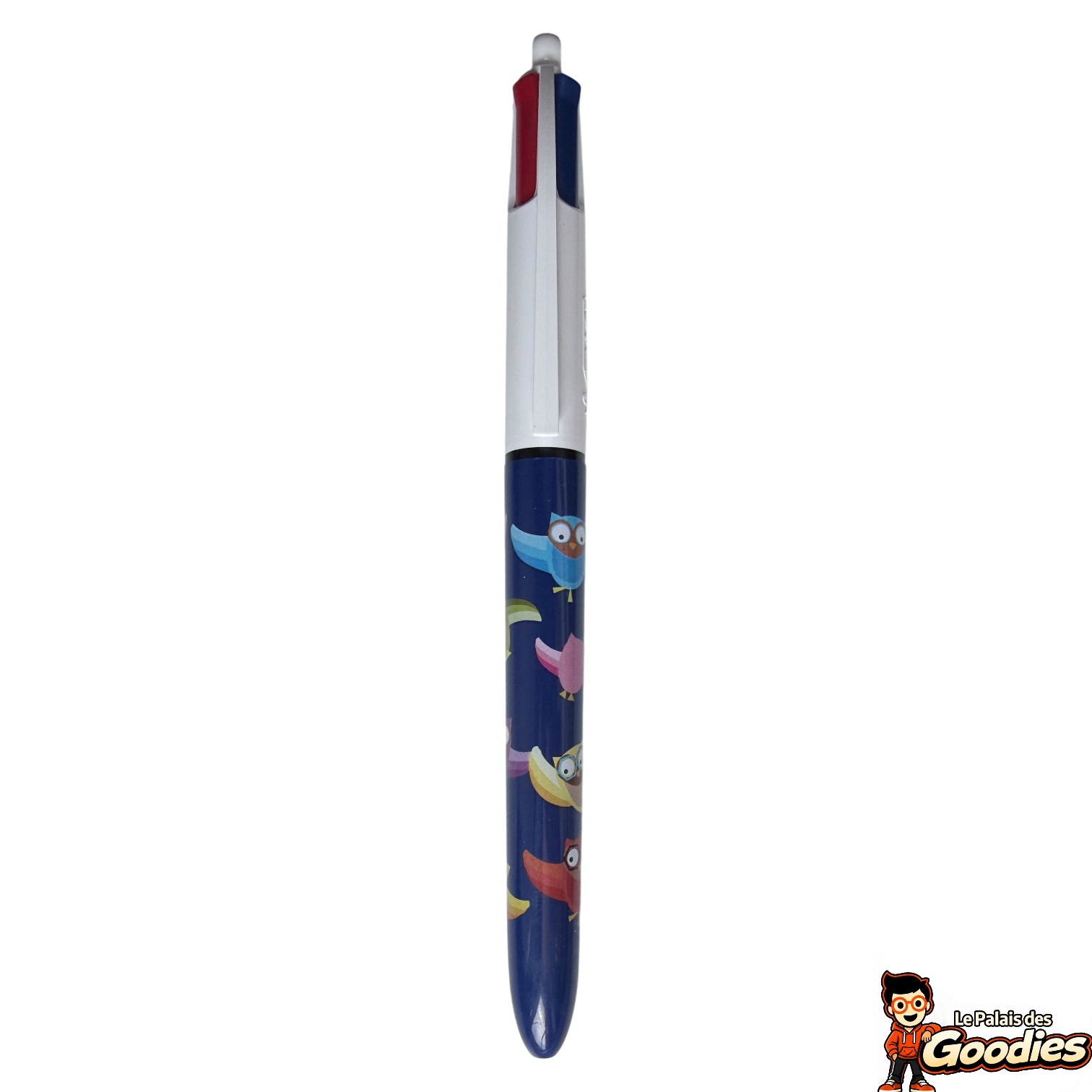 Musée de l’Acropole : Stylo BIC 4 couleurs Chouettes d’Athènes
