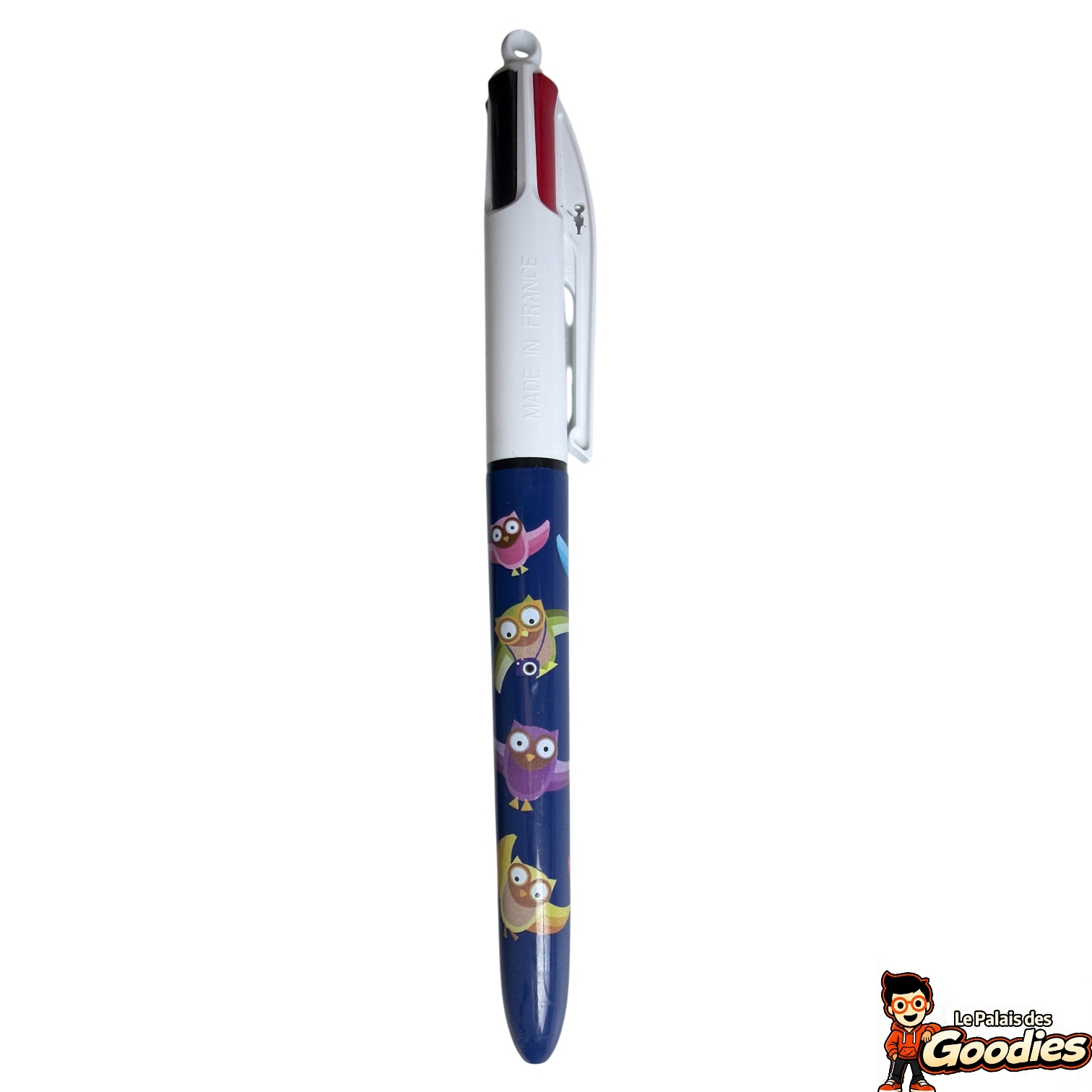 Musée de l’Acropole : Stylo BIC 4 couleurs Chouettes d’Athènes