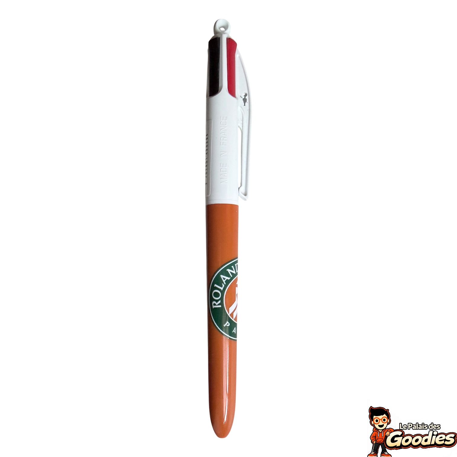 Roland-Garros : Stylo BIC 4 couleurs terre battue