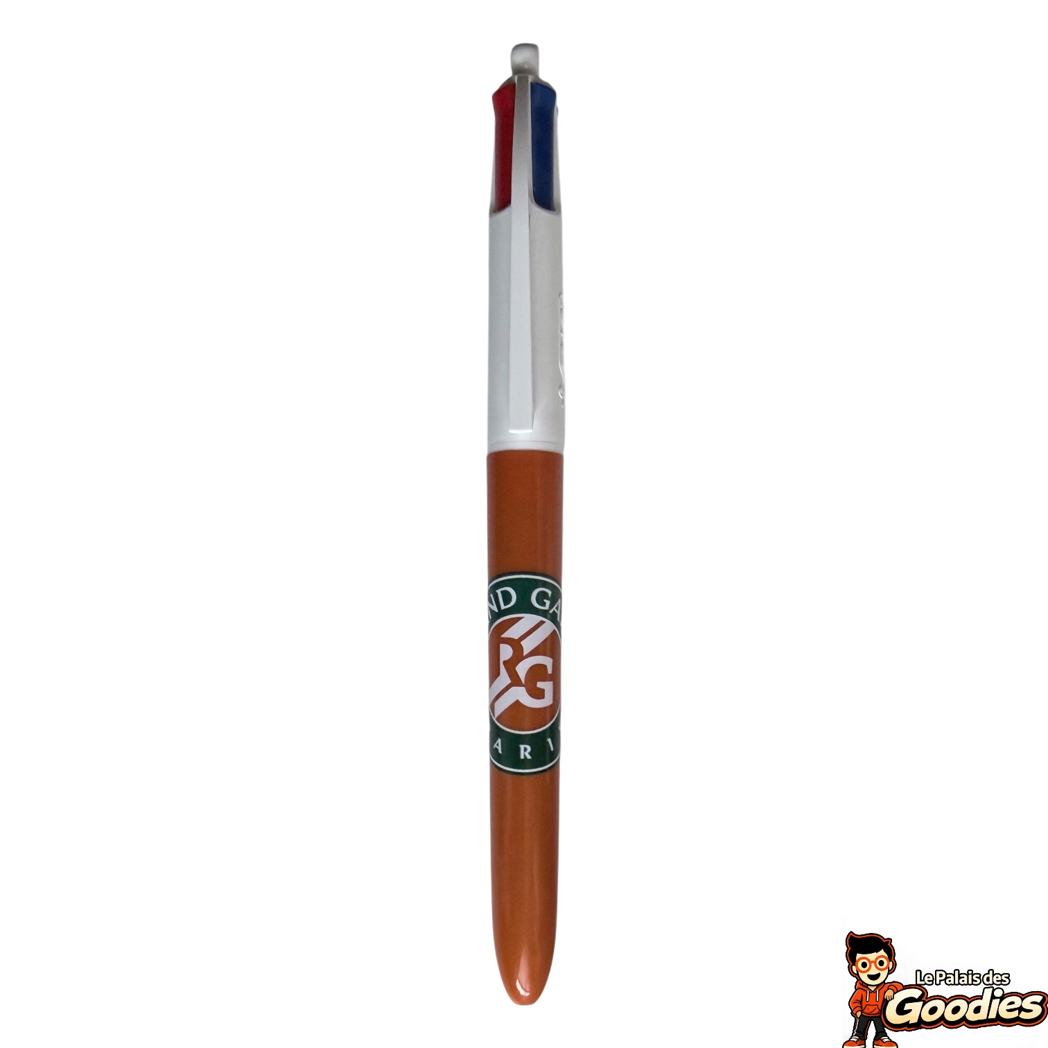Roland-Garros : Stylo BIC 4 couleurs terre battue