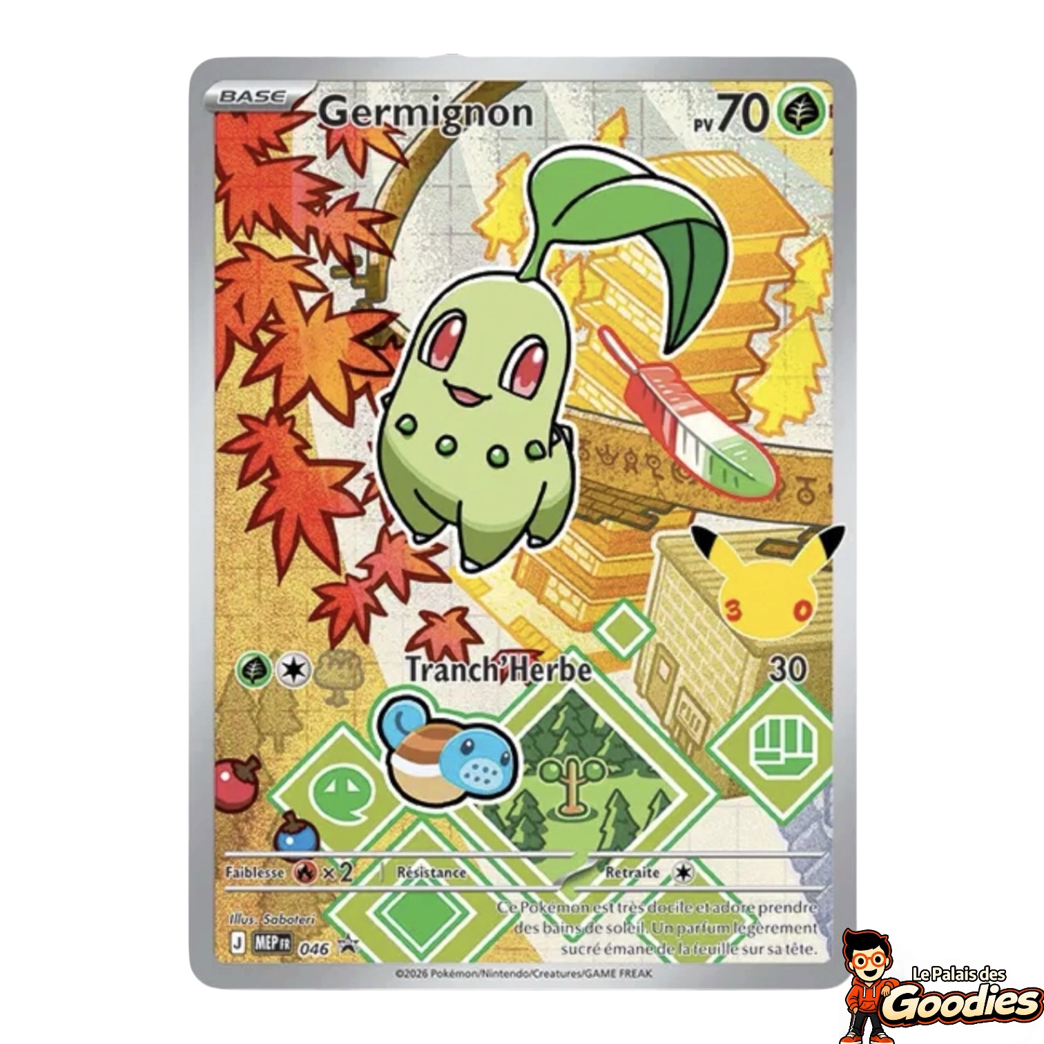 Pokémon - Collection Premier Partenaire 30 ans : Germignon - 046/MEP FR