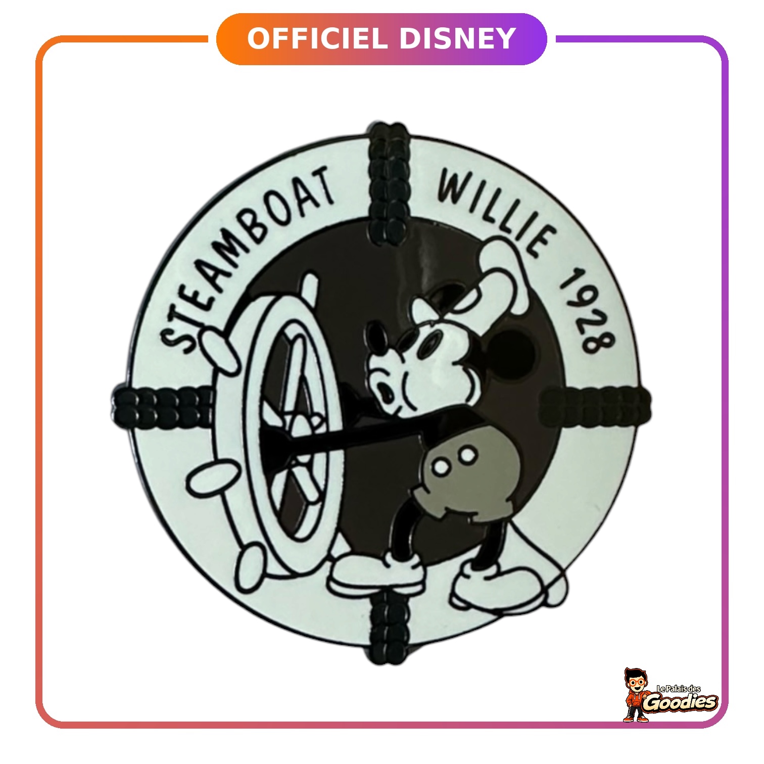 Disney - Mickey Mouse : Pins Steamboat Willie 0E