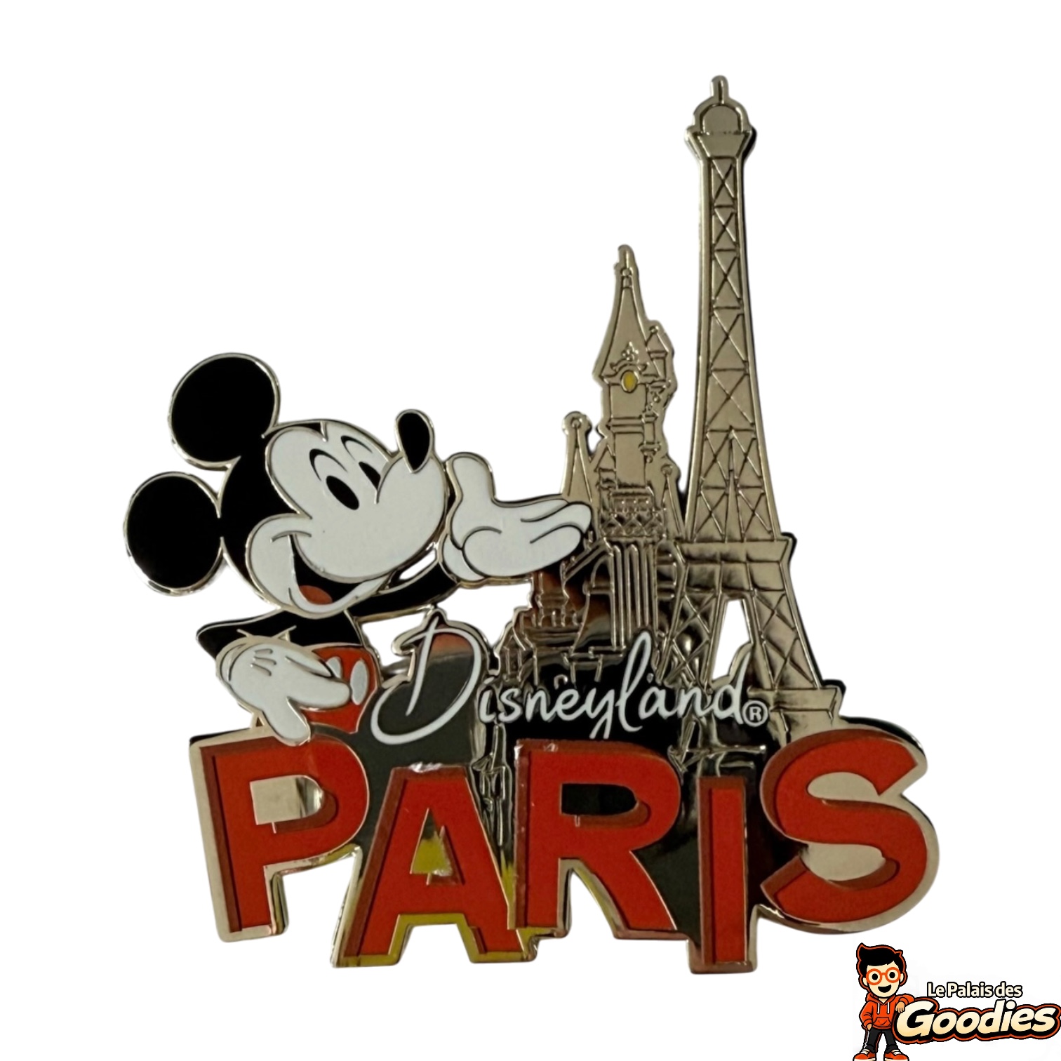 Disney - Mickey Mouse : Aimant métal Mickey Paris