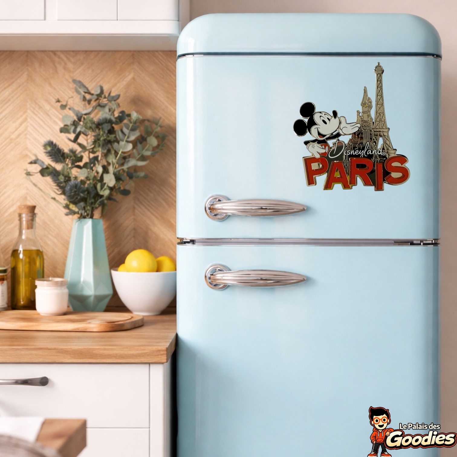 Disney - Mickey Mouse : Aimant métal Mickey Paris