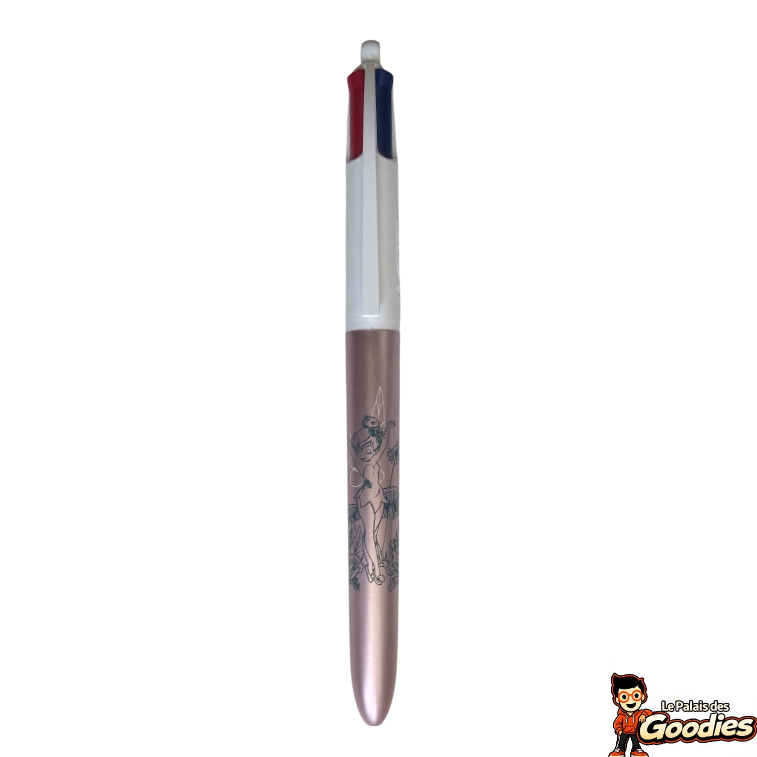 Disney - Clochette : Stylo BIC 4 couleurs "Fairy"