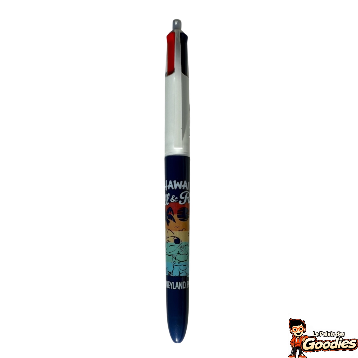 Disney - Lilo et Stitch : Stylo Bic 4 couleurs "Hawaii"