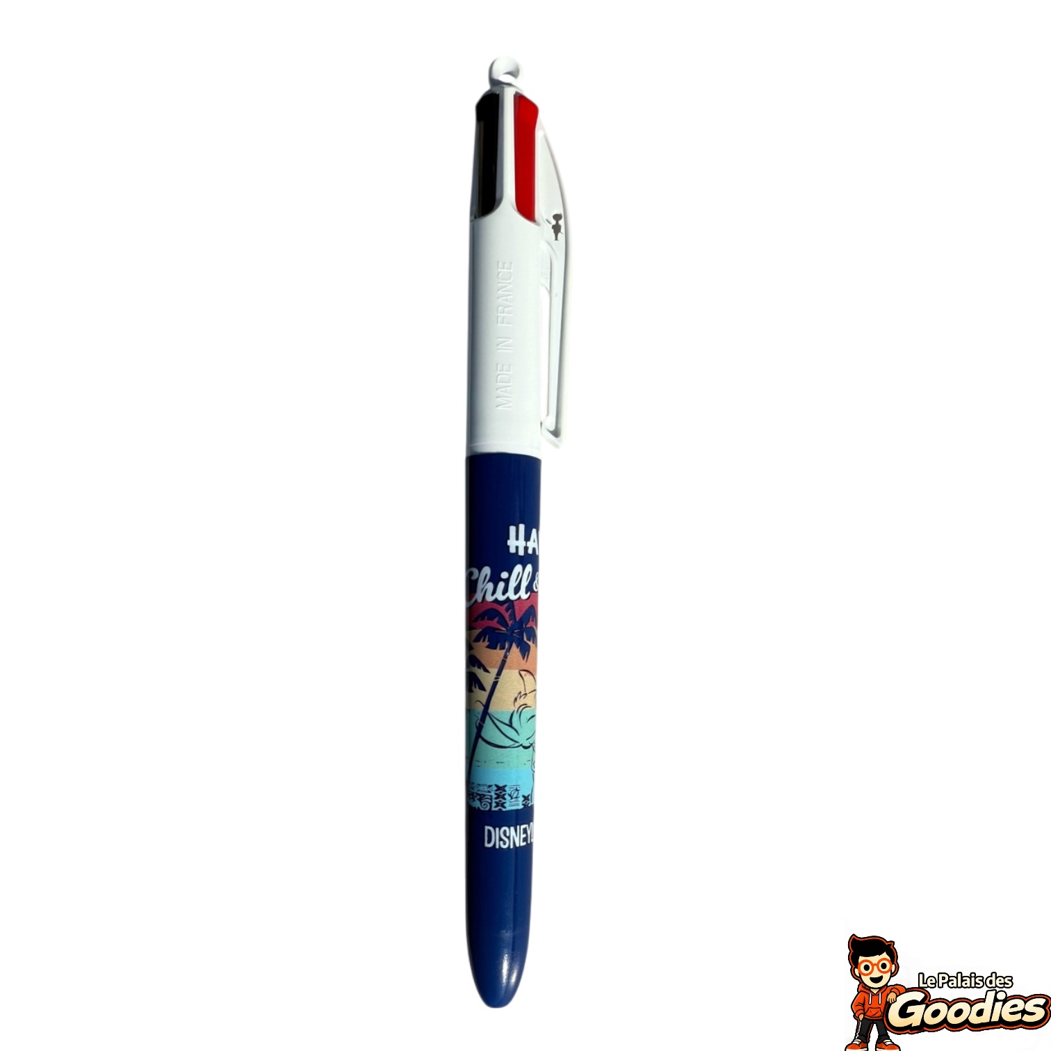 Disney - Lilo et Stitch : Stylo Bic 4 couleurs "Hawaii"