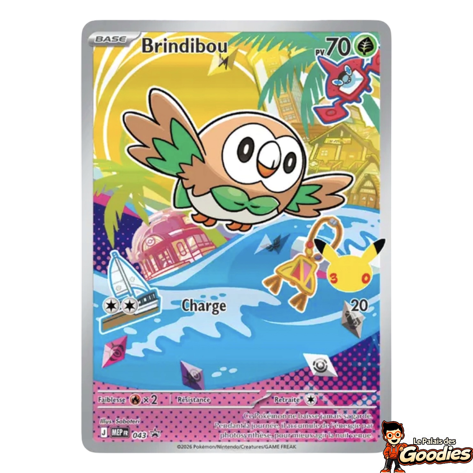 Pokémon - Collection Premier Partenaire 30 ans : Brindibou - 043/MEP FR