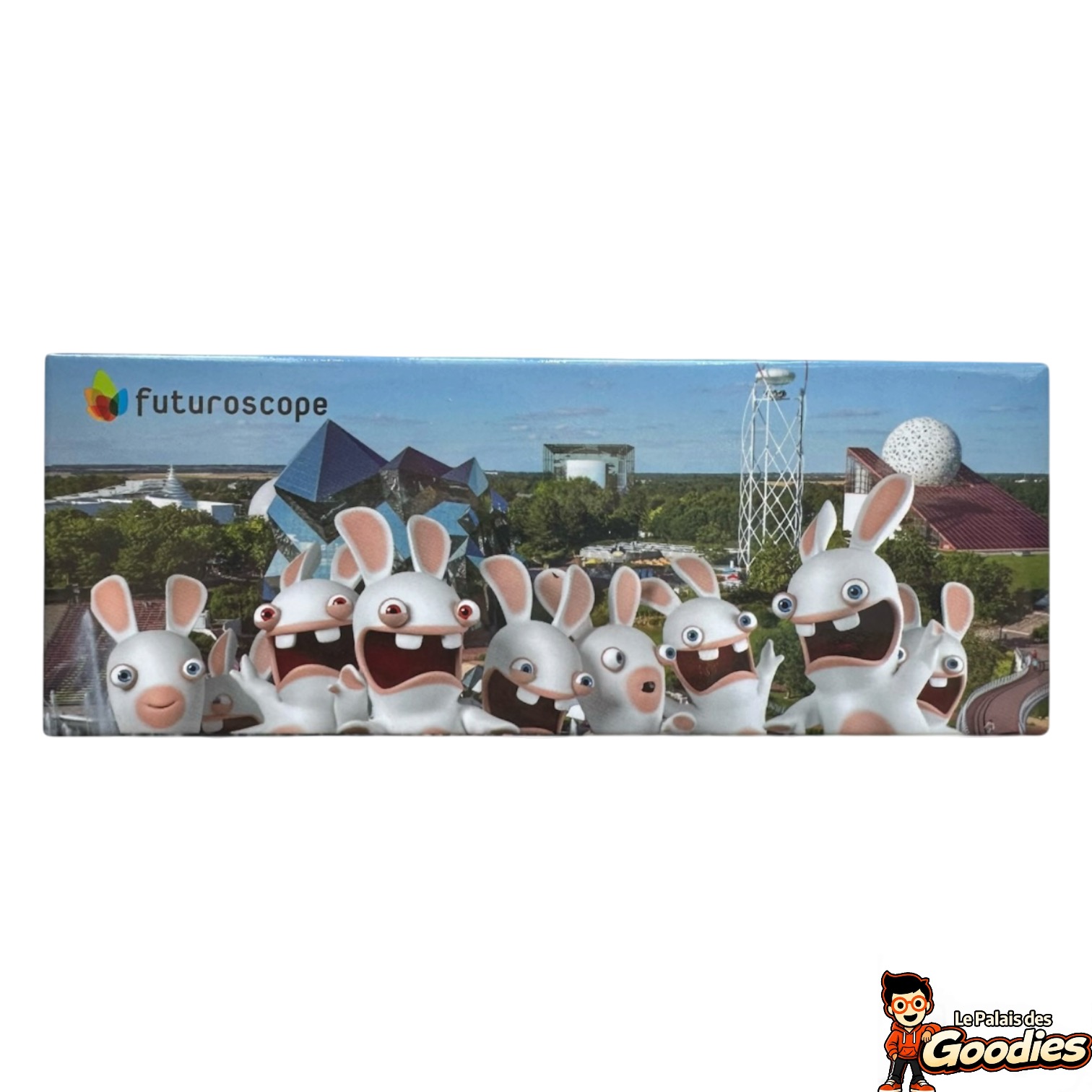 Futuroscope - Les lapins crétins​ : Magnet panoramique