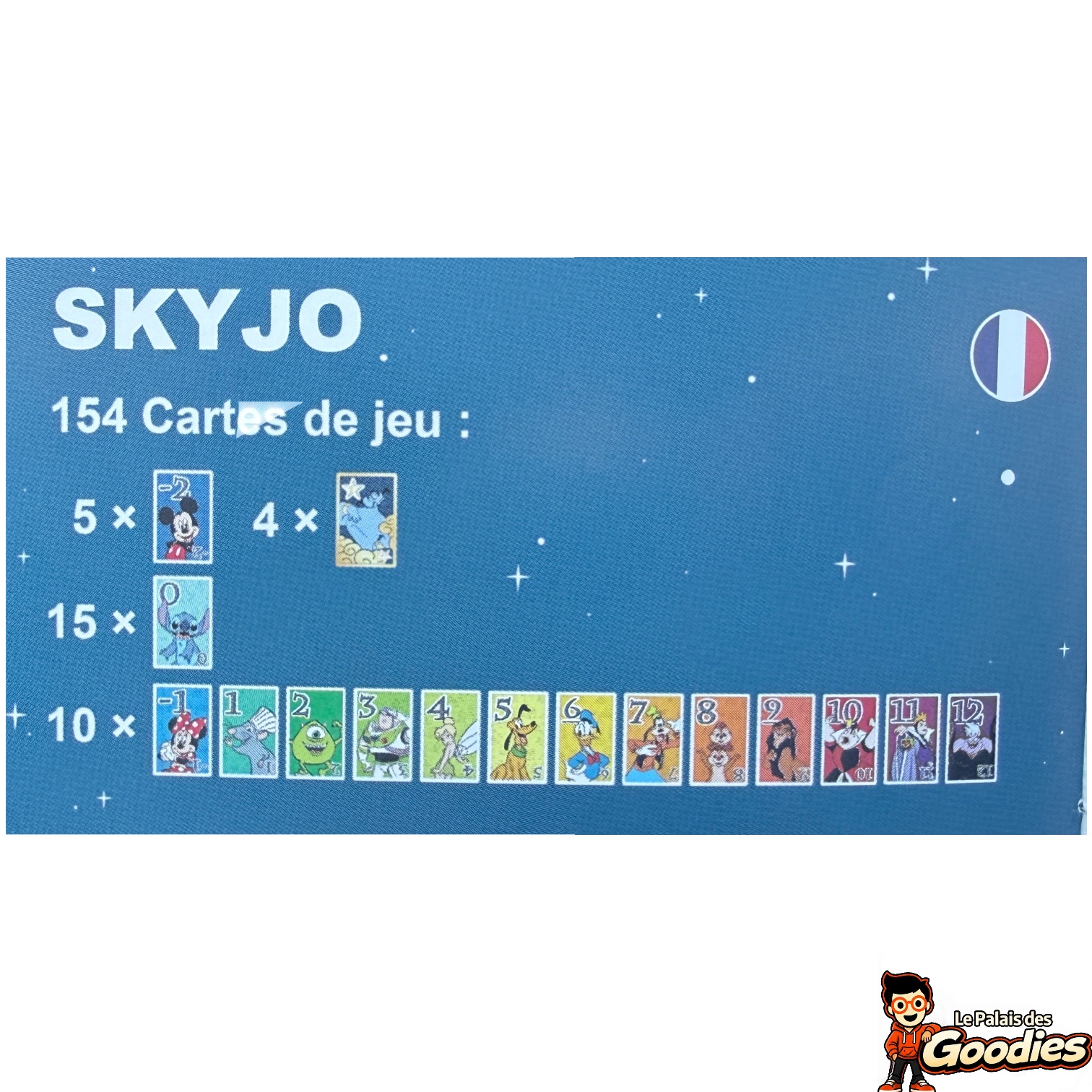 Disney - Skyjo : Jeu de cartes édition parcs