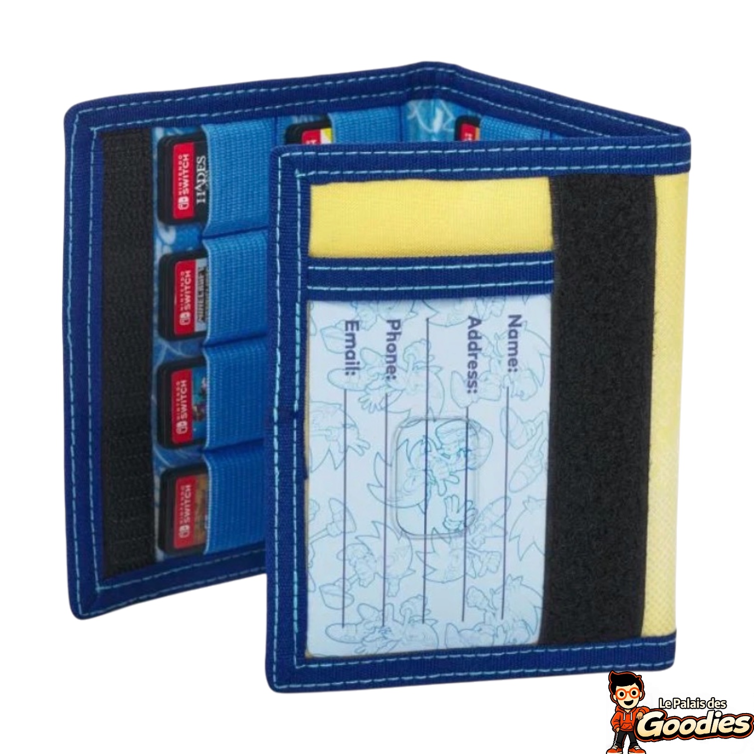 Sonic - Nintendo Switch : Porte-cartes de jeu trifold