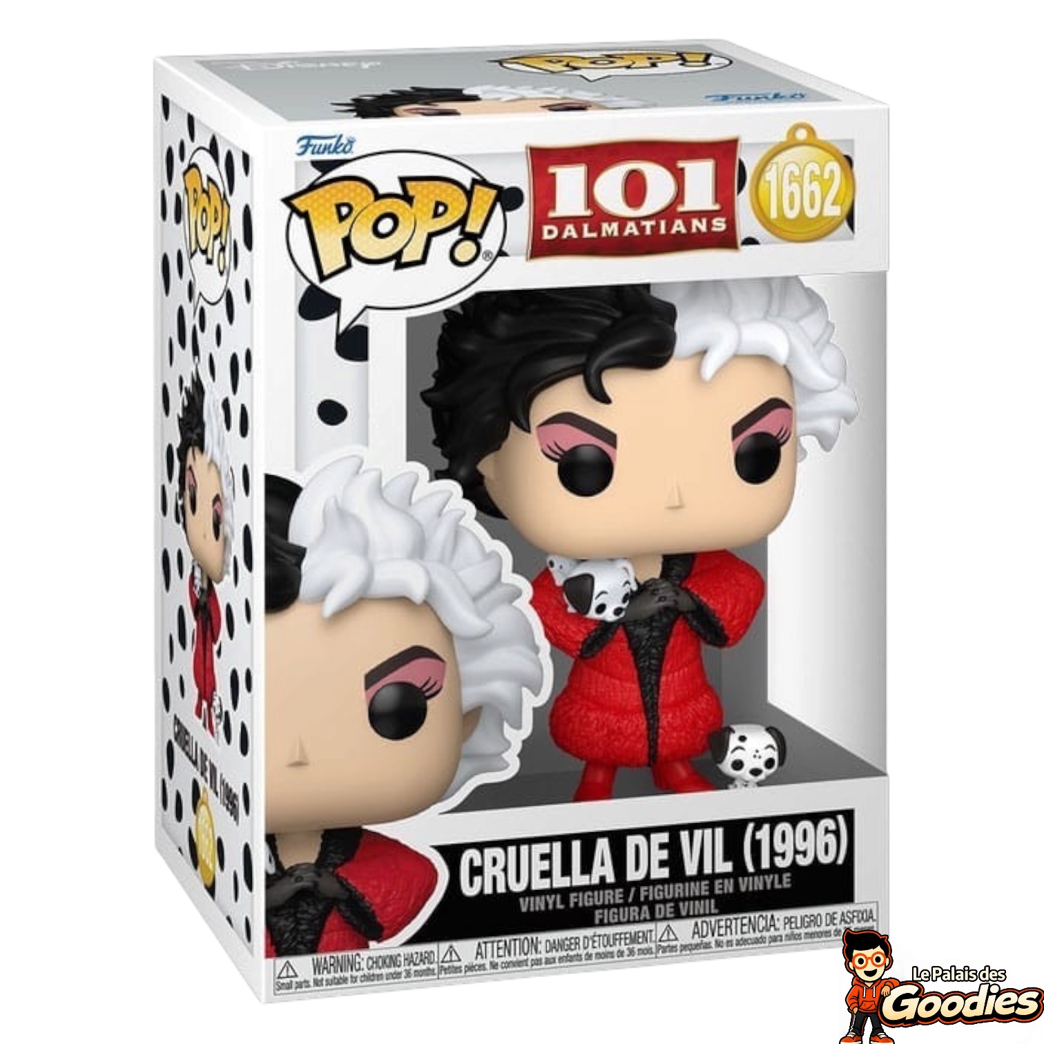 Disney - Les 101 Dalmatiens : Funko Pop 1662 "Cruella d’Enfer"
