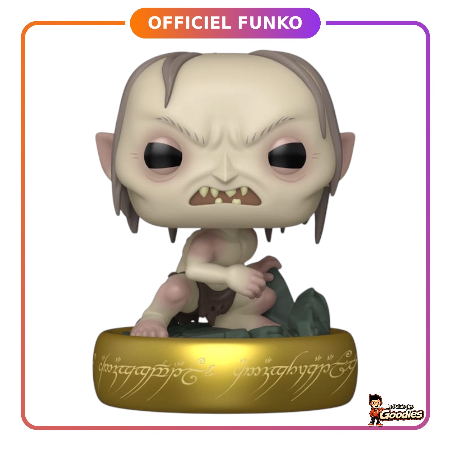 Le Seigneur des Anneaux : Funko Pop Gollum 1831 phosphorescent