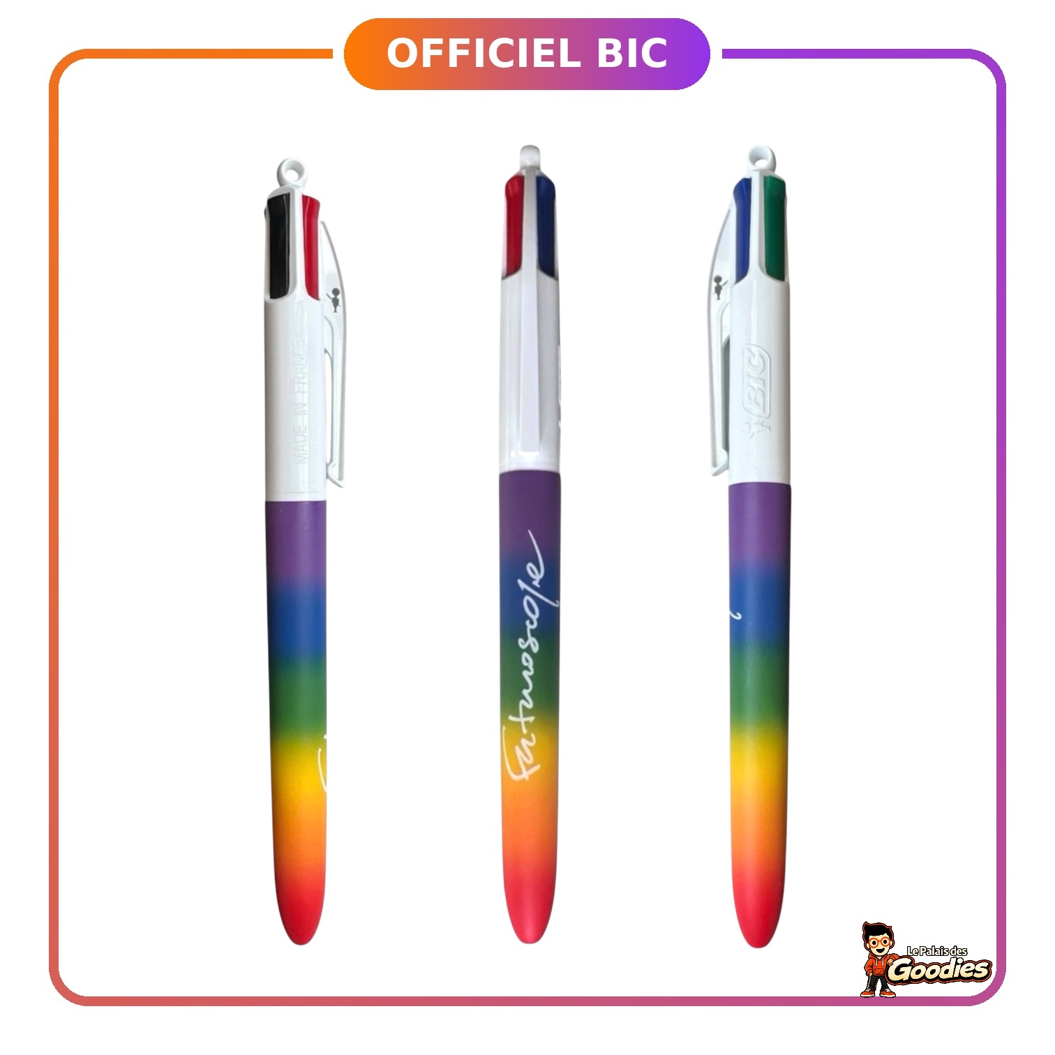 Futuroscope : Stylo BIC 4 couleurs