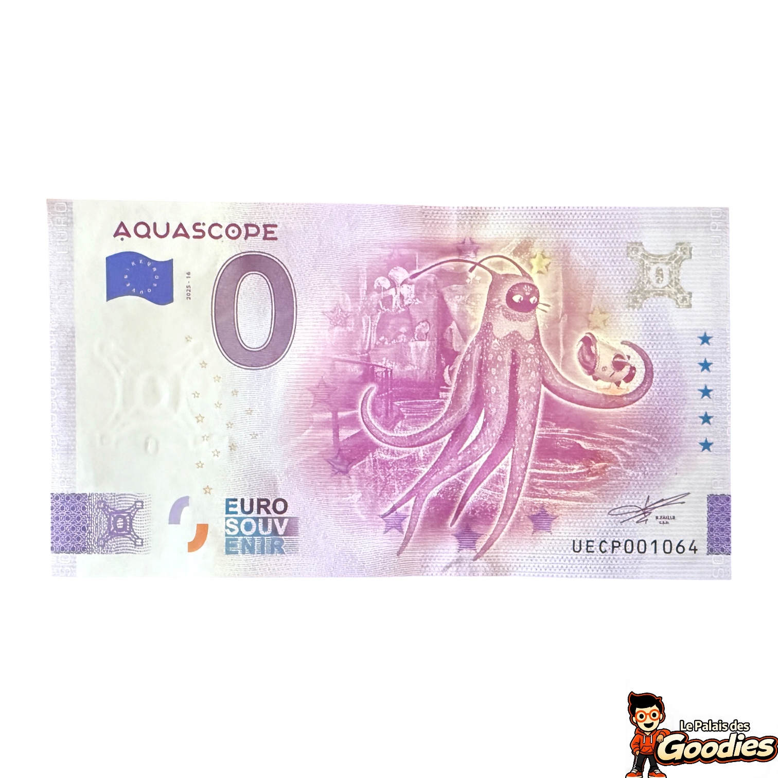 Aquascope - Kraki : Billet souvenir 0 euro